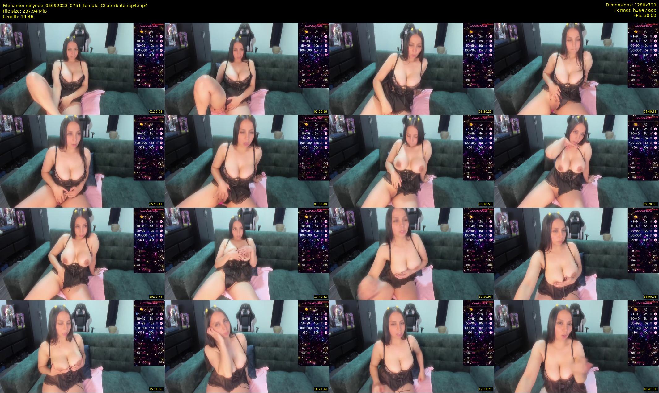 milynee — 20 minute Chaturbate female cam show recording, 720p, Sep 5, 2023