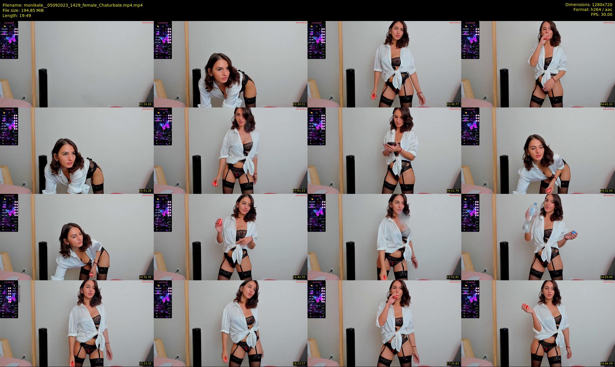 monikate_ — 20 minute Chaturbate couple cam show recording, 720p, Sep 5, 2023