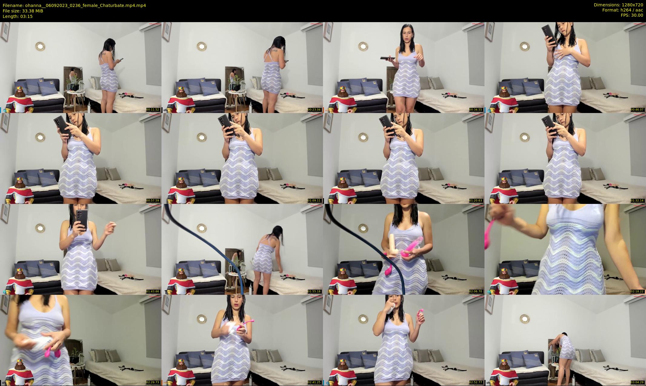 ohanna_ — 4 minute Chaturbate female cam show recording, 720p, Sep 6, 2023