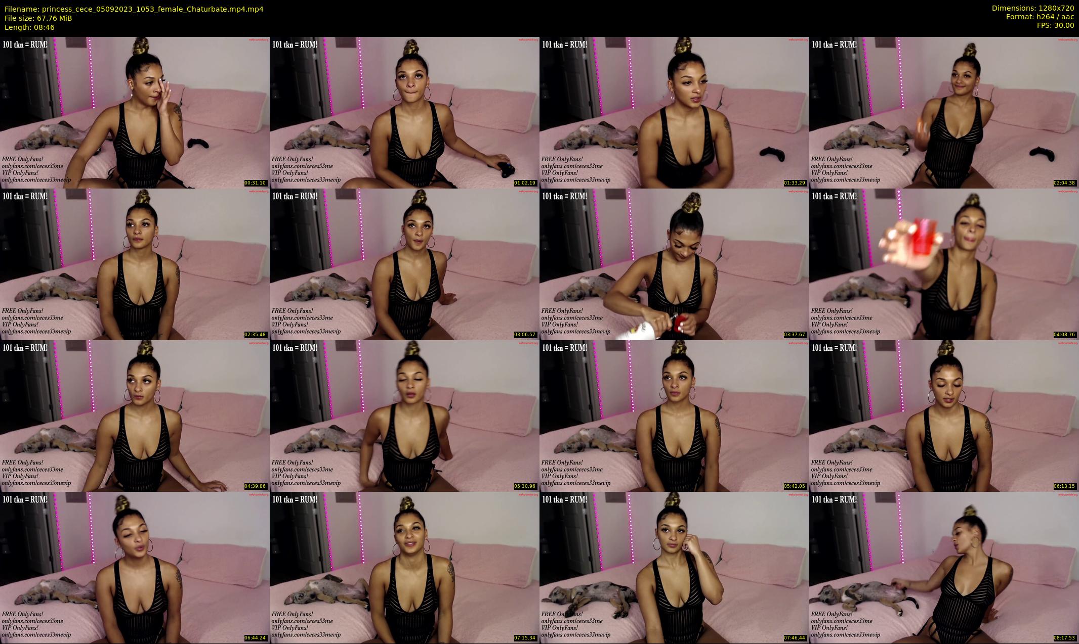 princess_cece — 9 minute Chaturbate female cam show recording, 720p, Sep 5, 2023