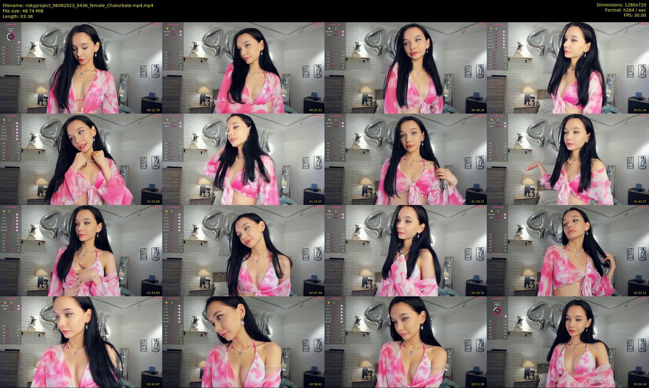 riskyproject — 4 minute Chaturbate couple cam show recording, 720p, Sep 6, 2023