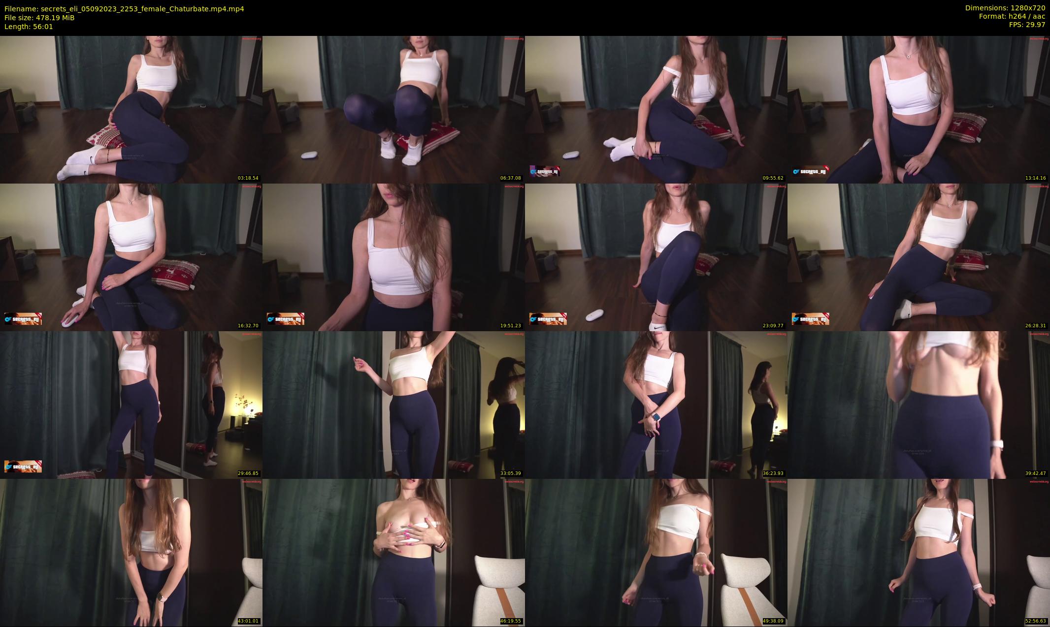 secrets_eli — 57 minute Chaturbate female cam show recording, 720p, Sep 5, 2023