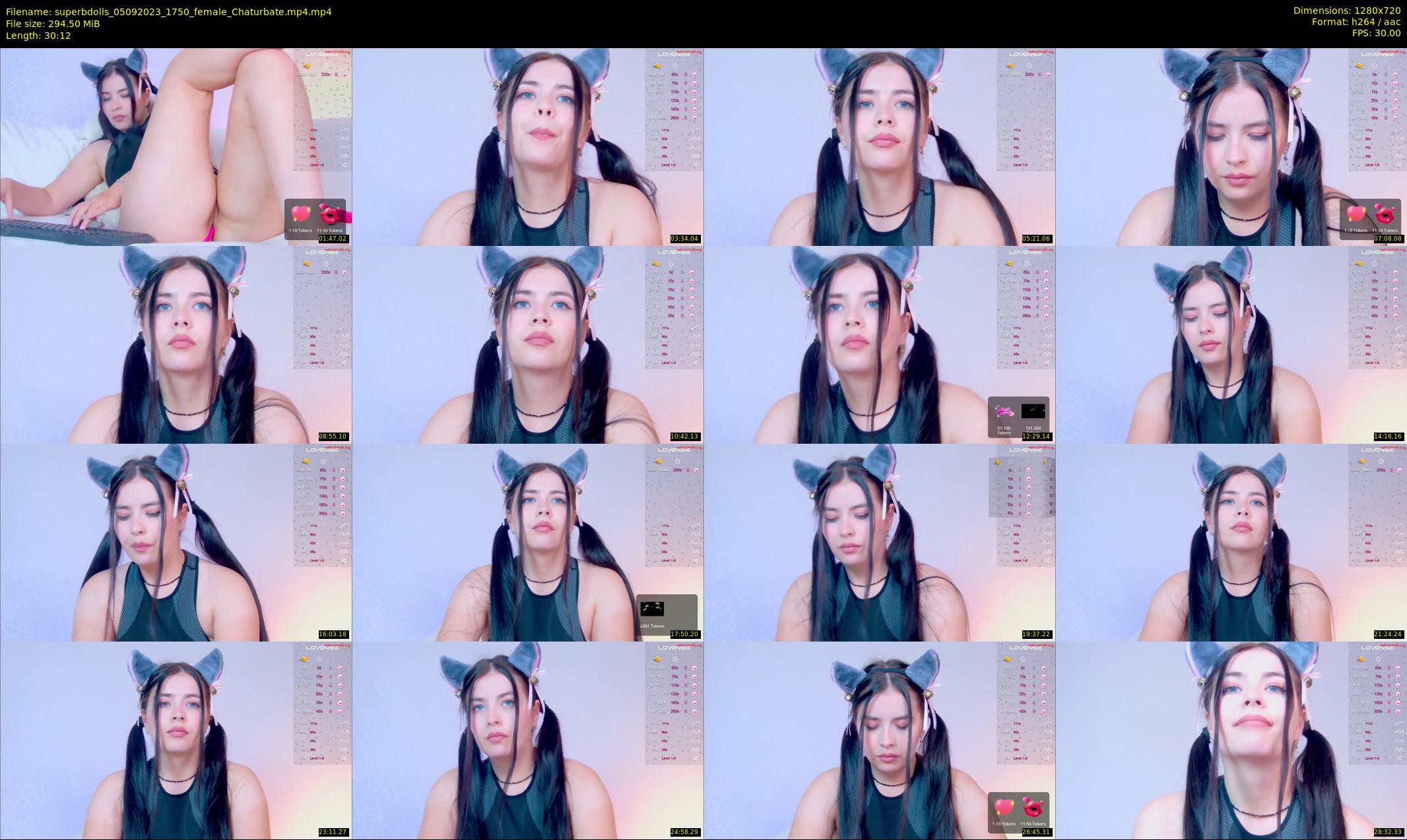 superbdolls — 31 minute Chaturbate couple cam show recording, 720p, Sep 5, 2023