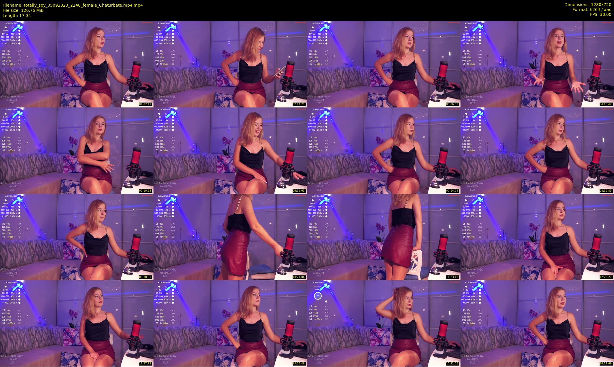 totally_spy — 18 minute Chaturbate female cam show recording, 720p, Sep 5, 2023