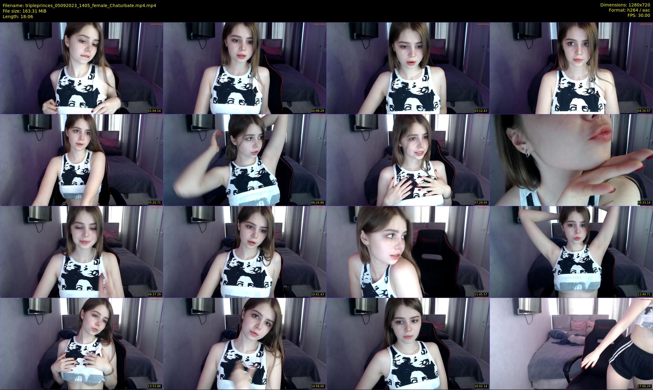 tripleprinces — 19 minute Chaturbate female cam show recording, 720p, Sep 5, 2023