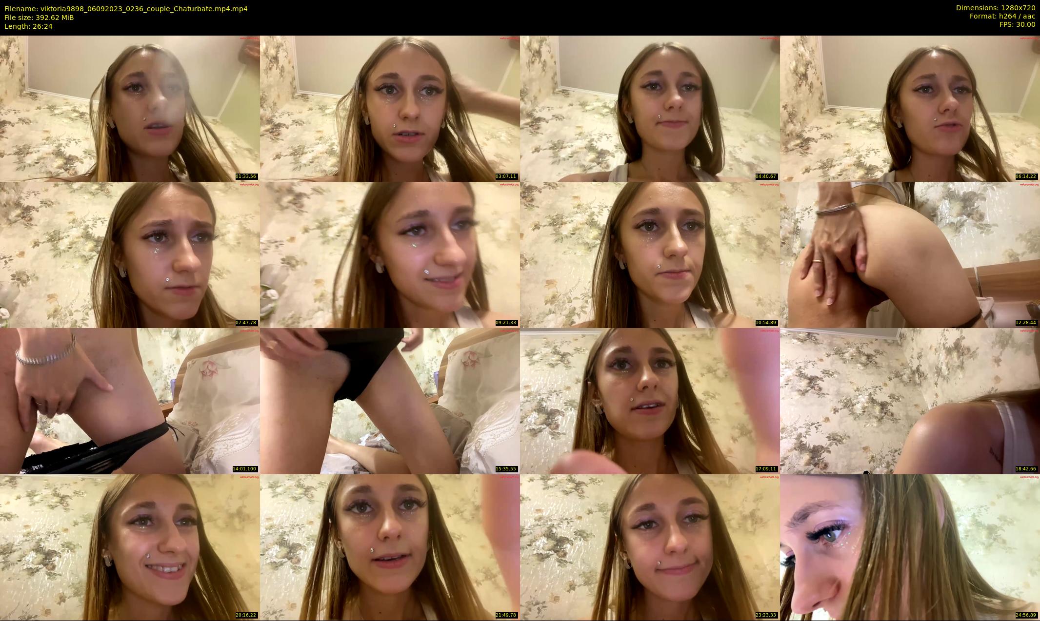 viktoria9898 — 27 minute Chaturbate couple cam show recording, 720p, Sep 6, 2023