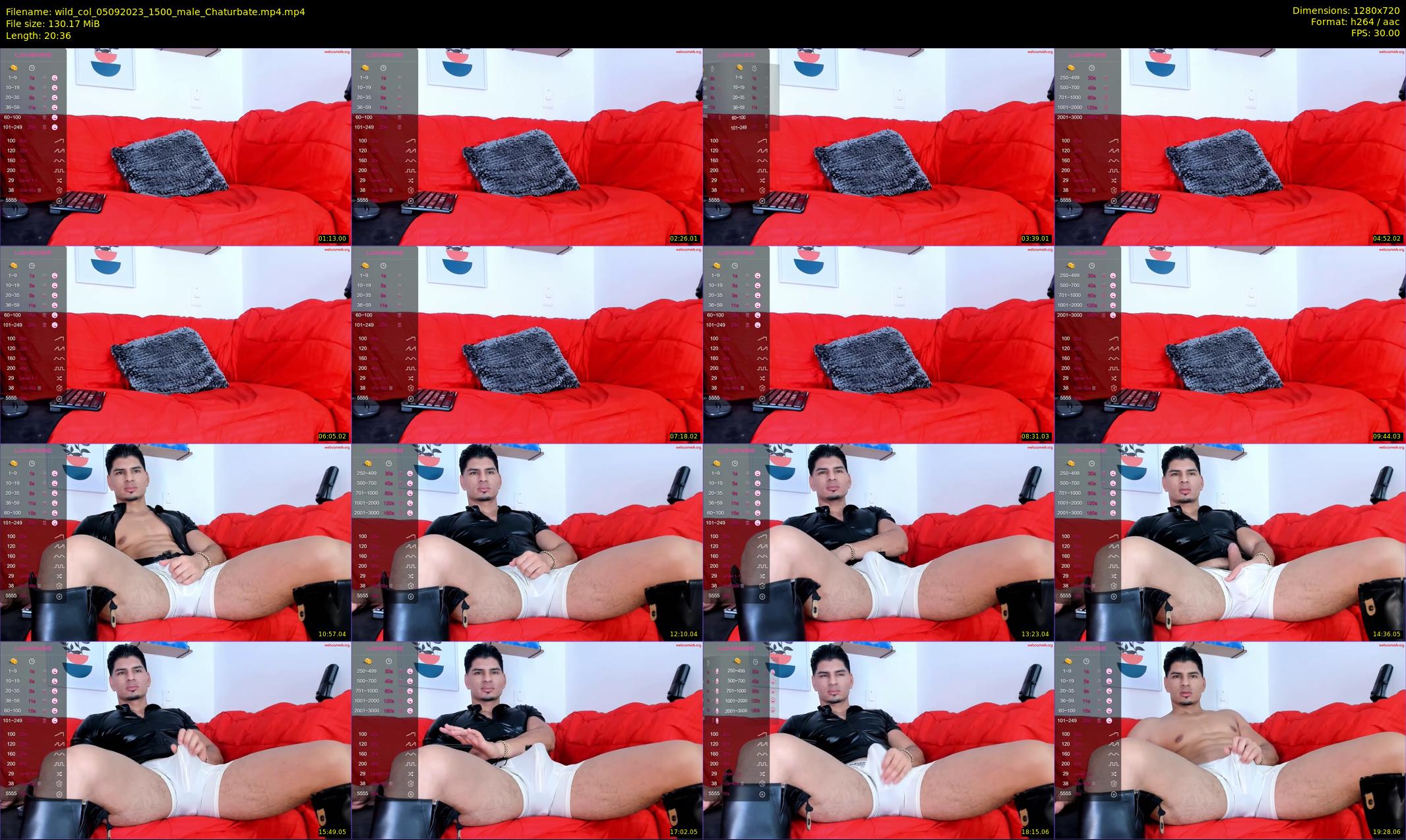 wild_col — 21 minute Chaturbate male cam show recording, 720p, Sep 5, 2023