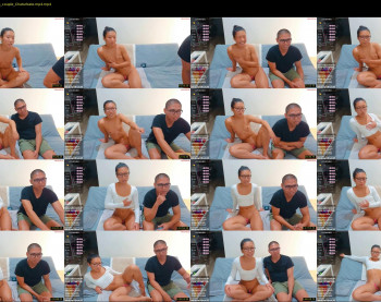 18not20 — 120 minute Chaturbate couple cam show recording, 720p, Sep 6, 2023