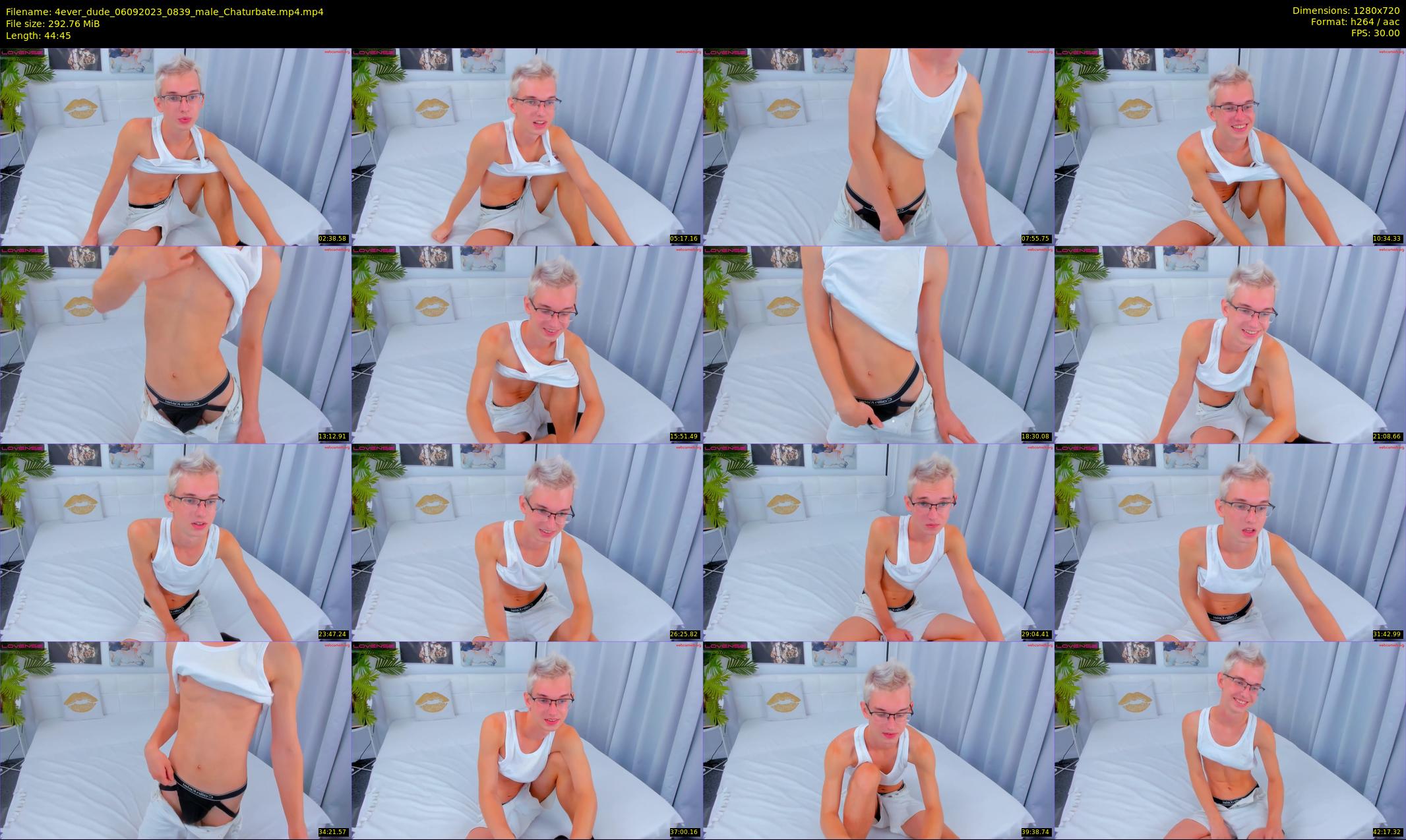 4ever_dude — 45 minute Chaturbate male cam show recording, 720p, Sep 6, 2023