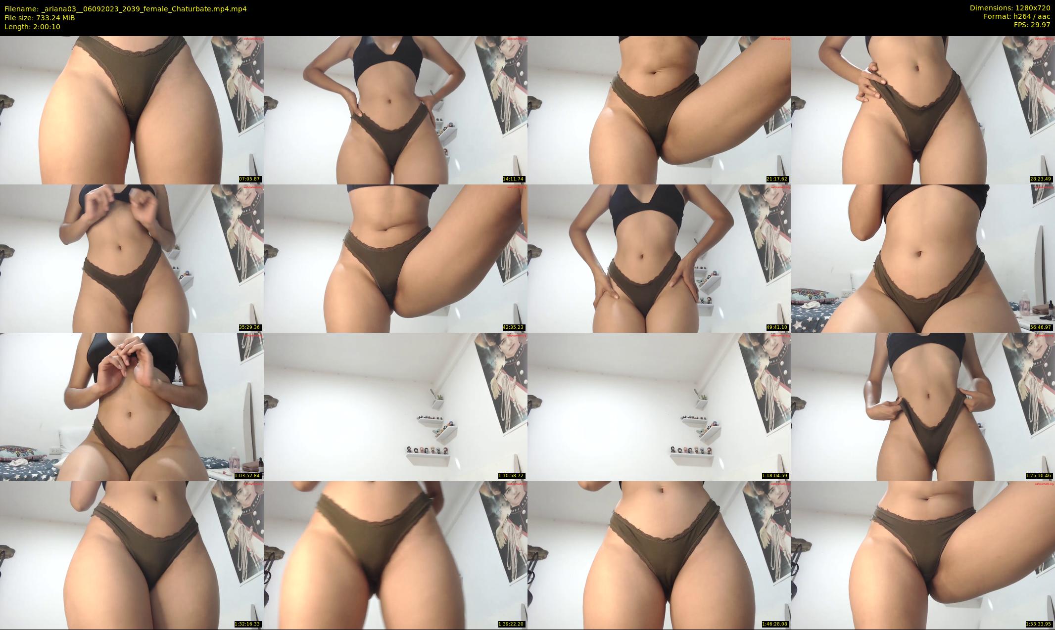 _ariana03_ — 121 minute Chaturbate female cam show recording, 720p, Sep 6, 2023