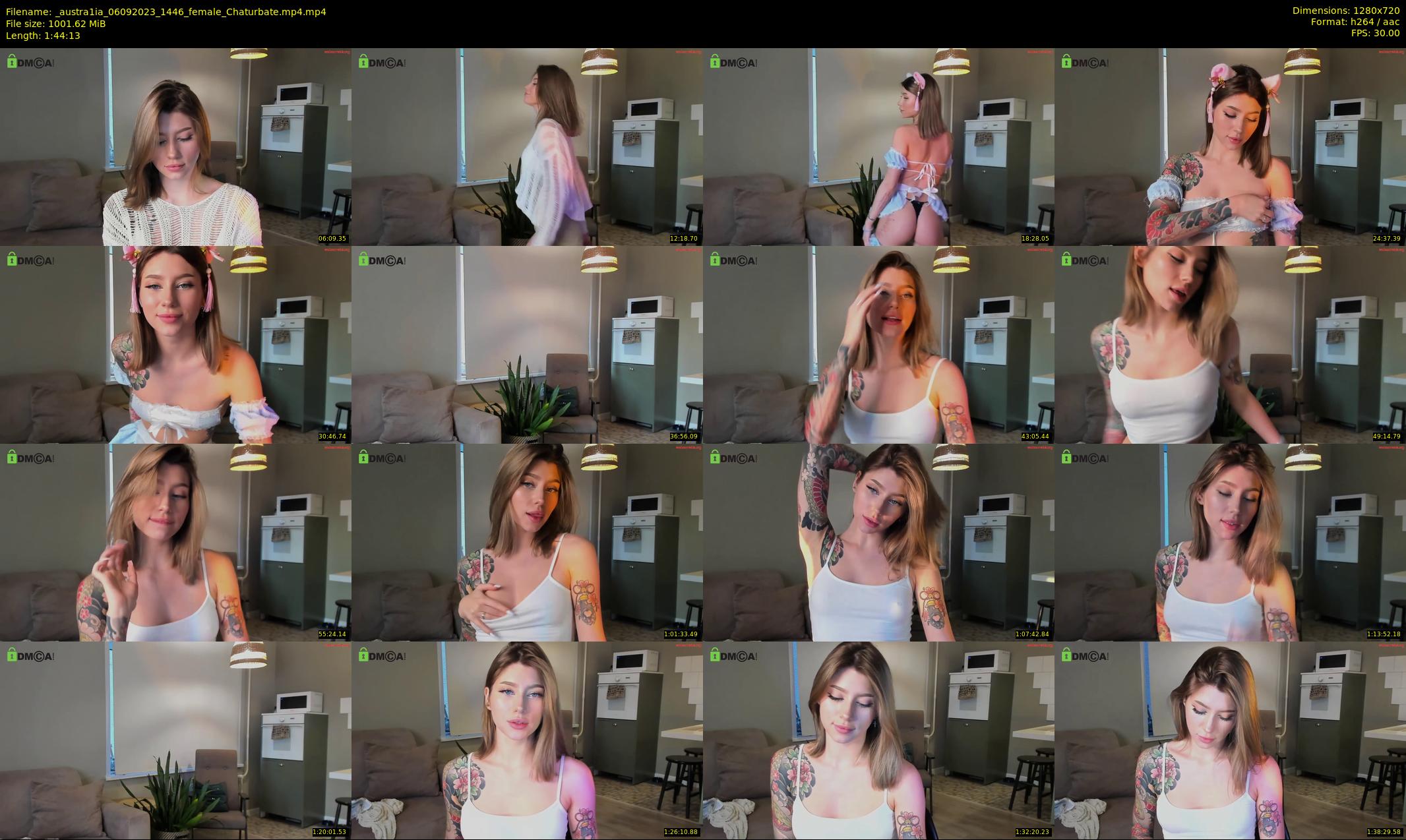 _austra1ia — 105 minute Chaturbate female cam show recording, 720p, Sep 6, 2023