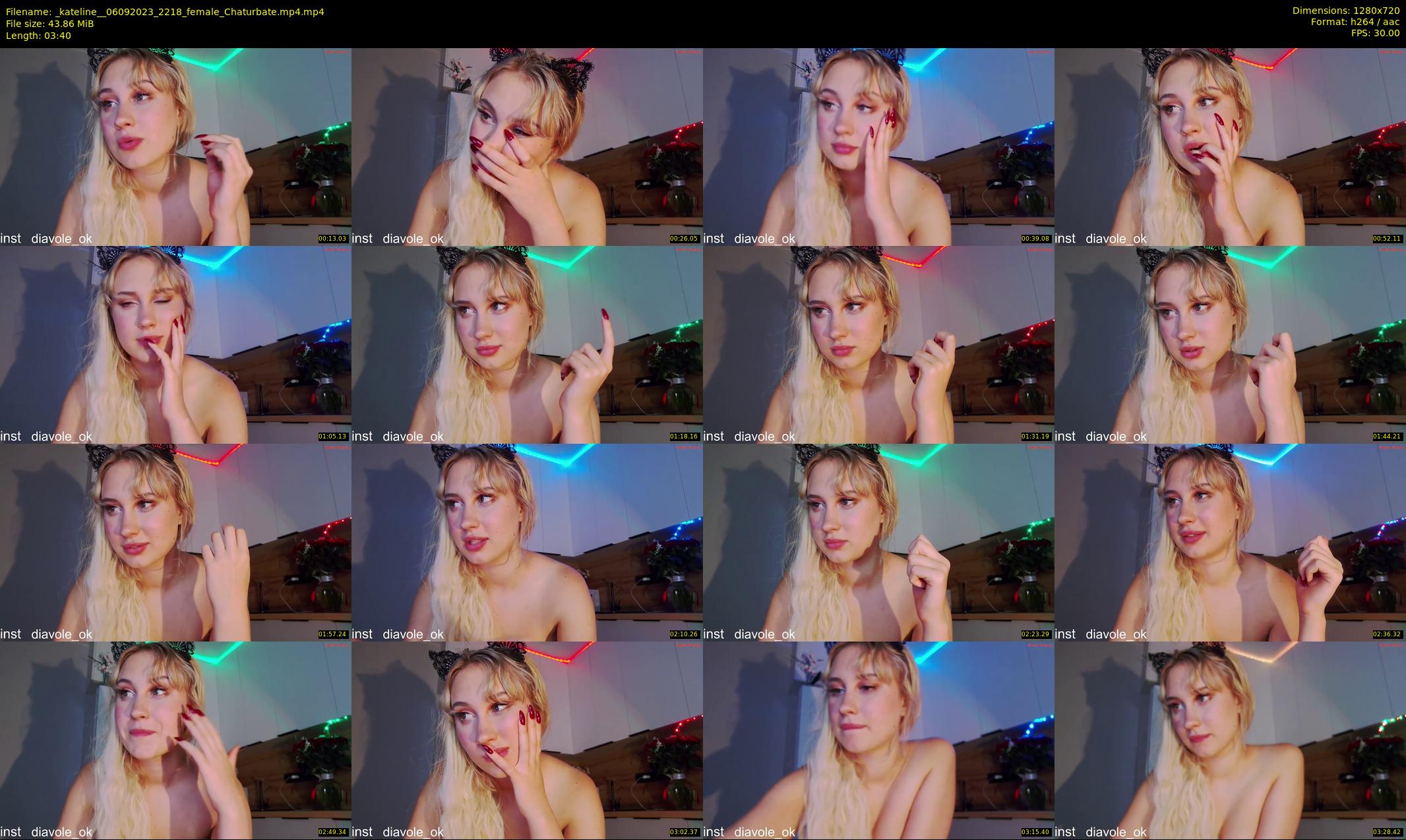 _kateline_ — 4 minute Chaturbate female cam show recording, 720p, Sep 6, 2023