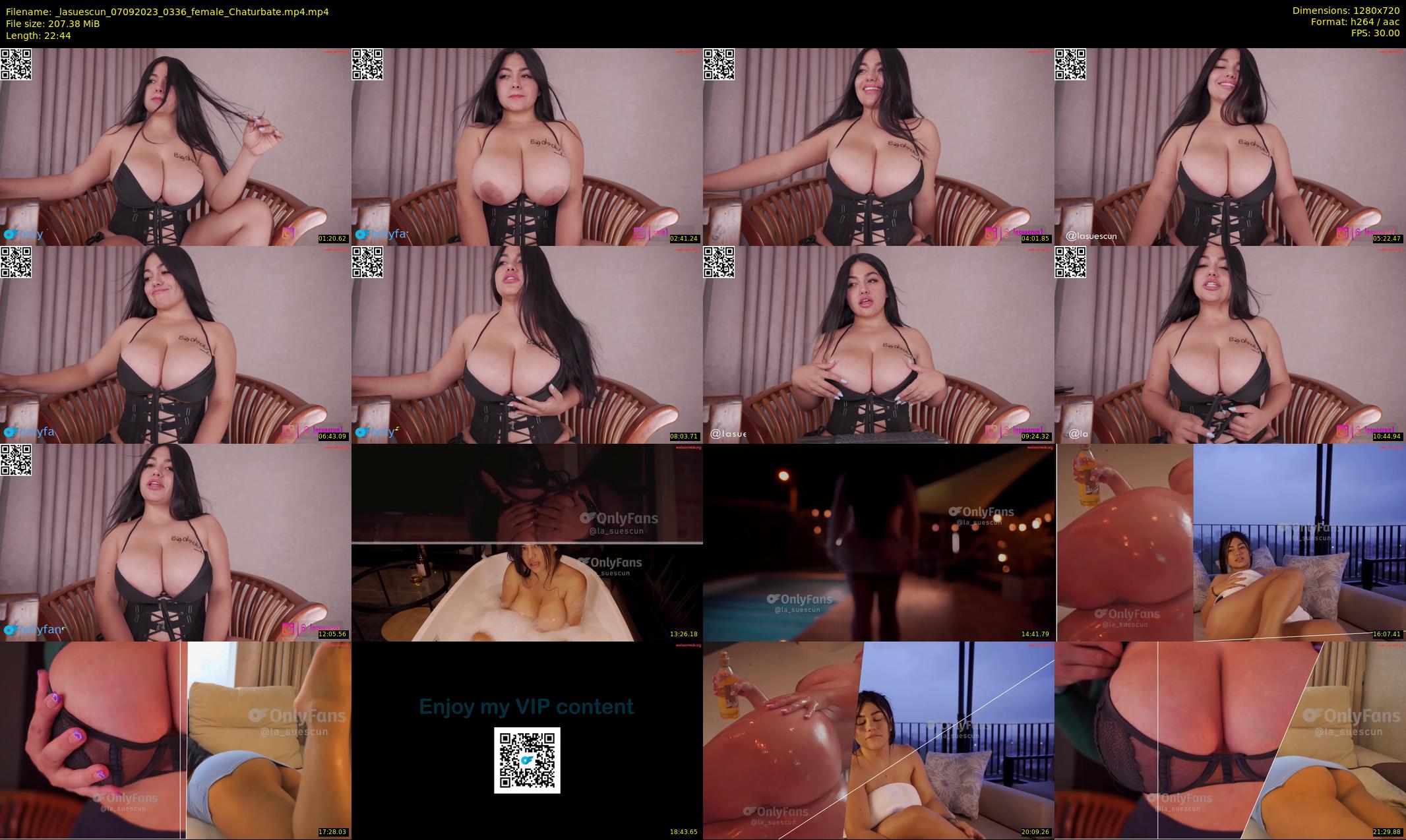 _lasuescun — 23 minute Chaturbate female cam show recording, 720p, Sep 7, 2023
