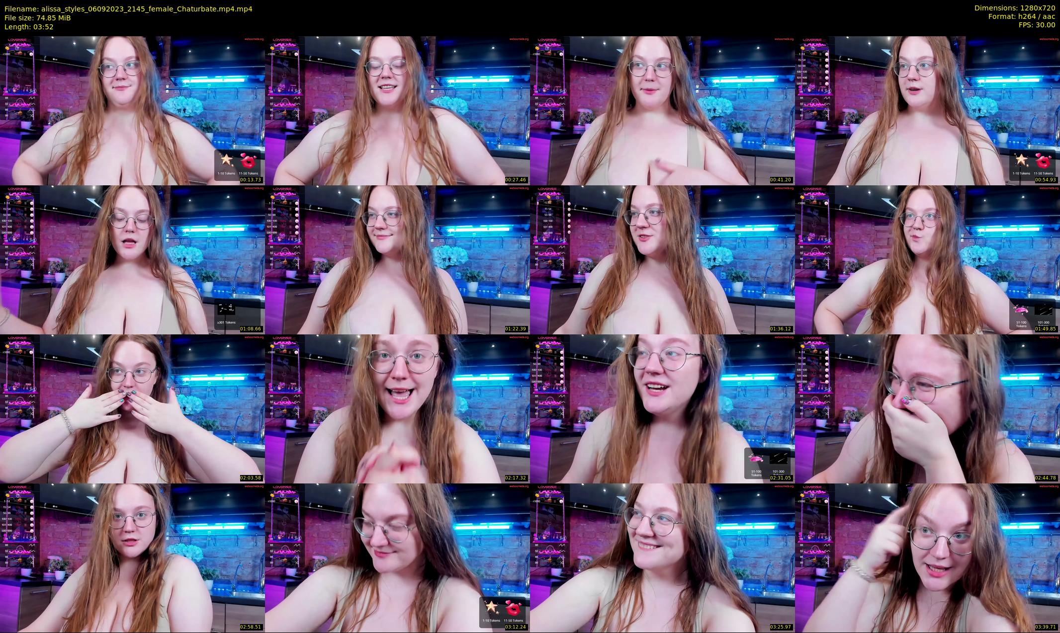 alissa_styles — 4 minute Chaturbate female cam show recording, 720p, Sep 6, 2023