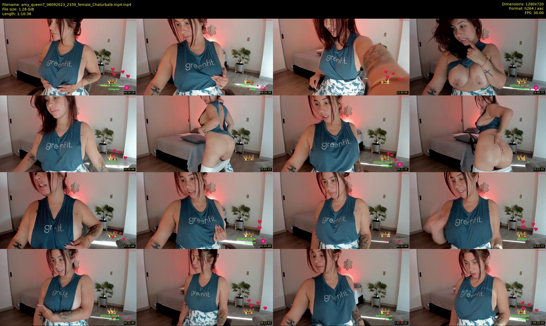 amy_queen7 — 71 minute Chaturbate female cam show recording, 720p, Sep 6, 2023
