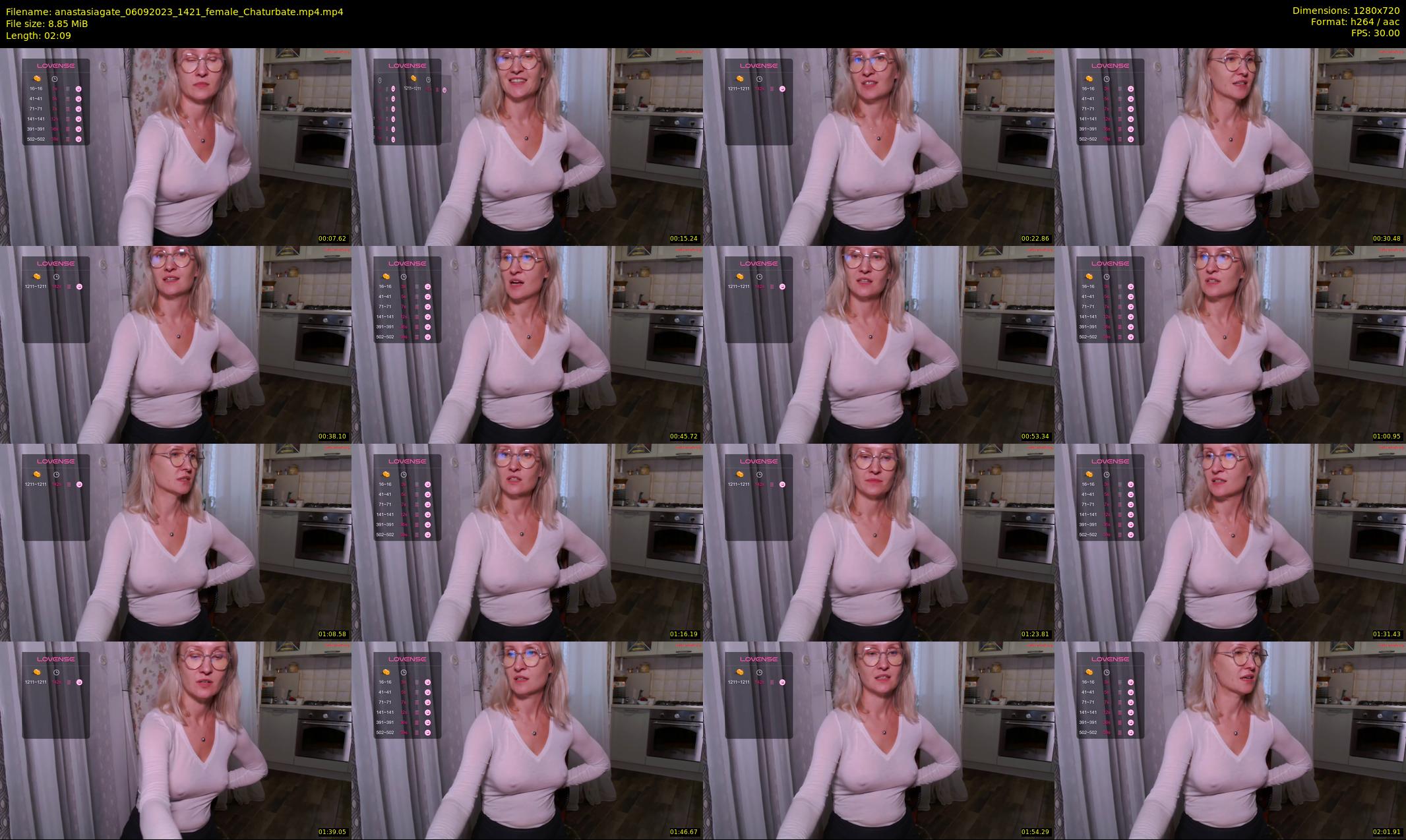 anastasiagate — 3 minute Chaturbate female cam show recording, 720p, Sep 6, 2023