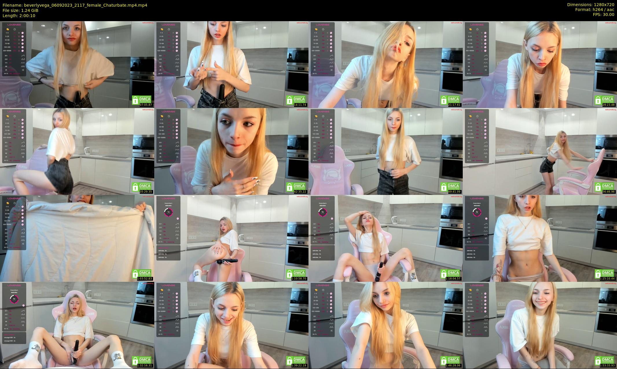beverlyvega — 121 minute Chaturbate couple cam show recording, 720p, Sep 6, 2023