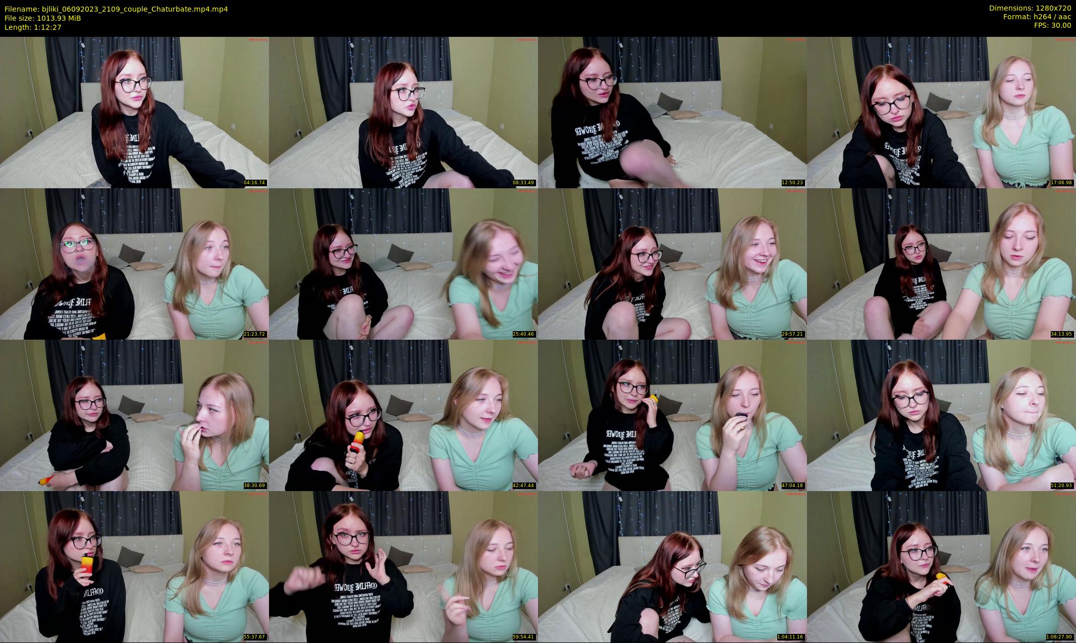 bjliki — 73 minute Chaturbate couple cam show recording, 720p, Sep 6, 2023