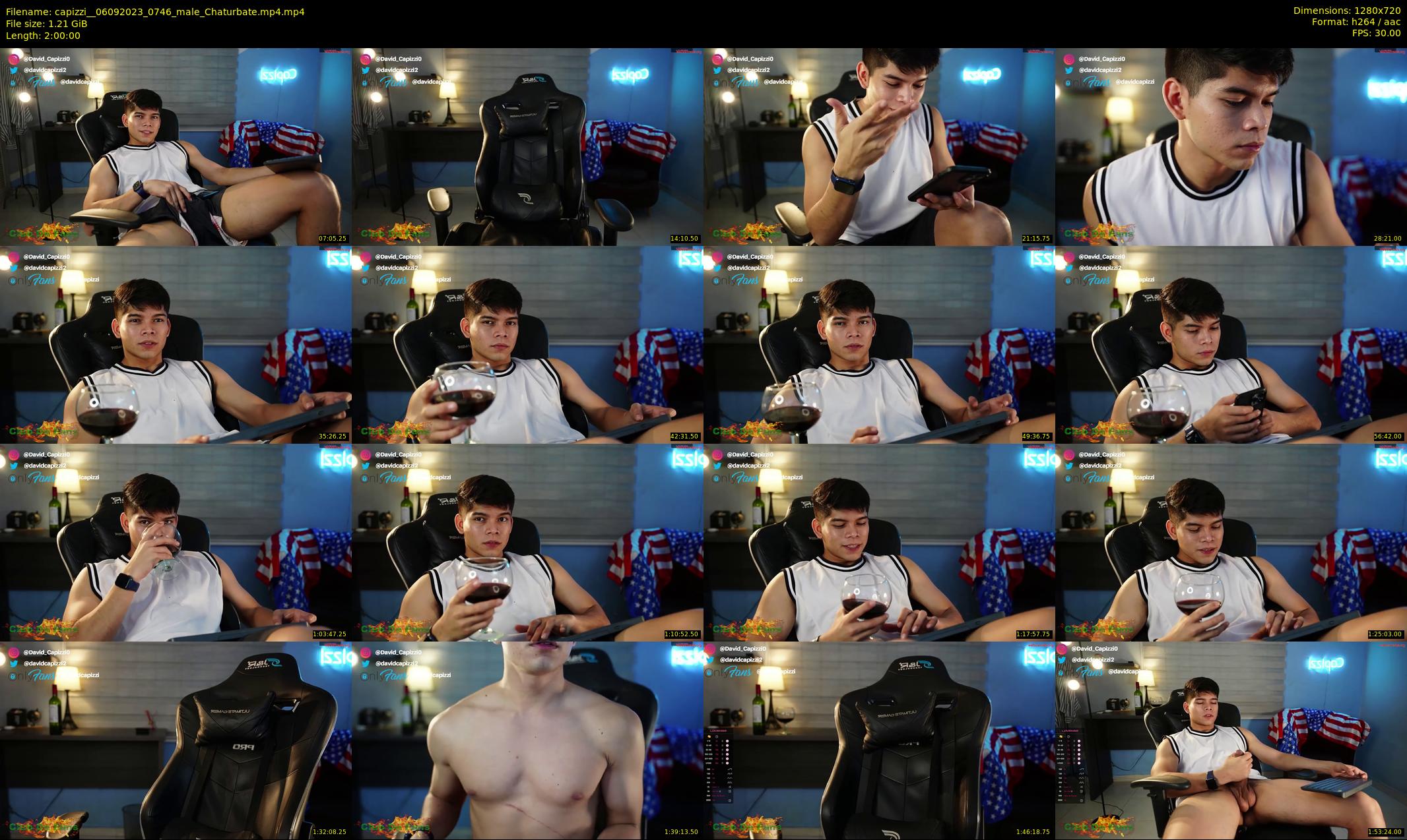 capizzi_ — 120 minute Chaturbate male cam show recording, 720p, Sep 6, 2023