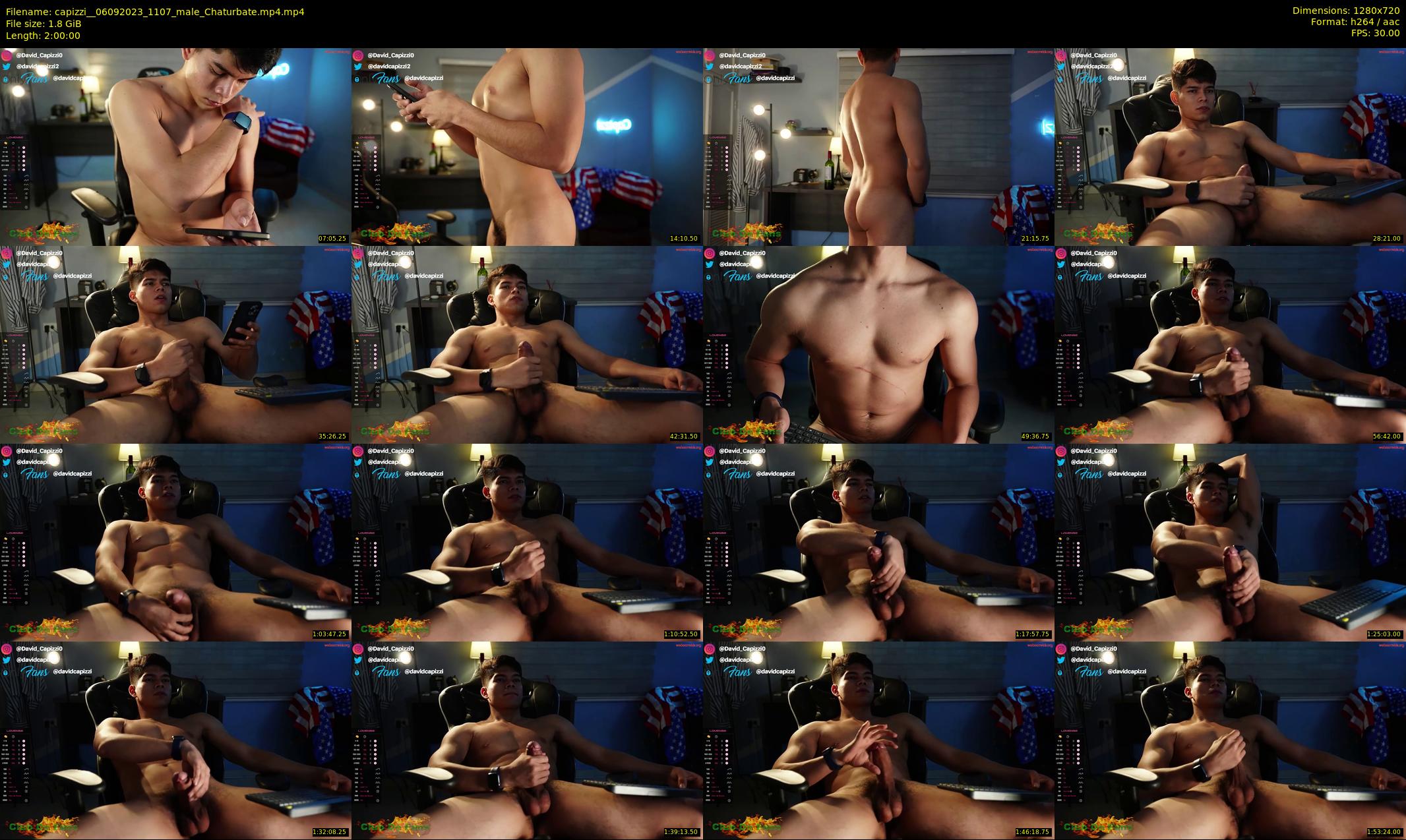 capizzi_ — 120 minute Chaturbate male cam show recording, 720p, Sep 6, 2023