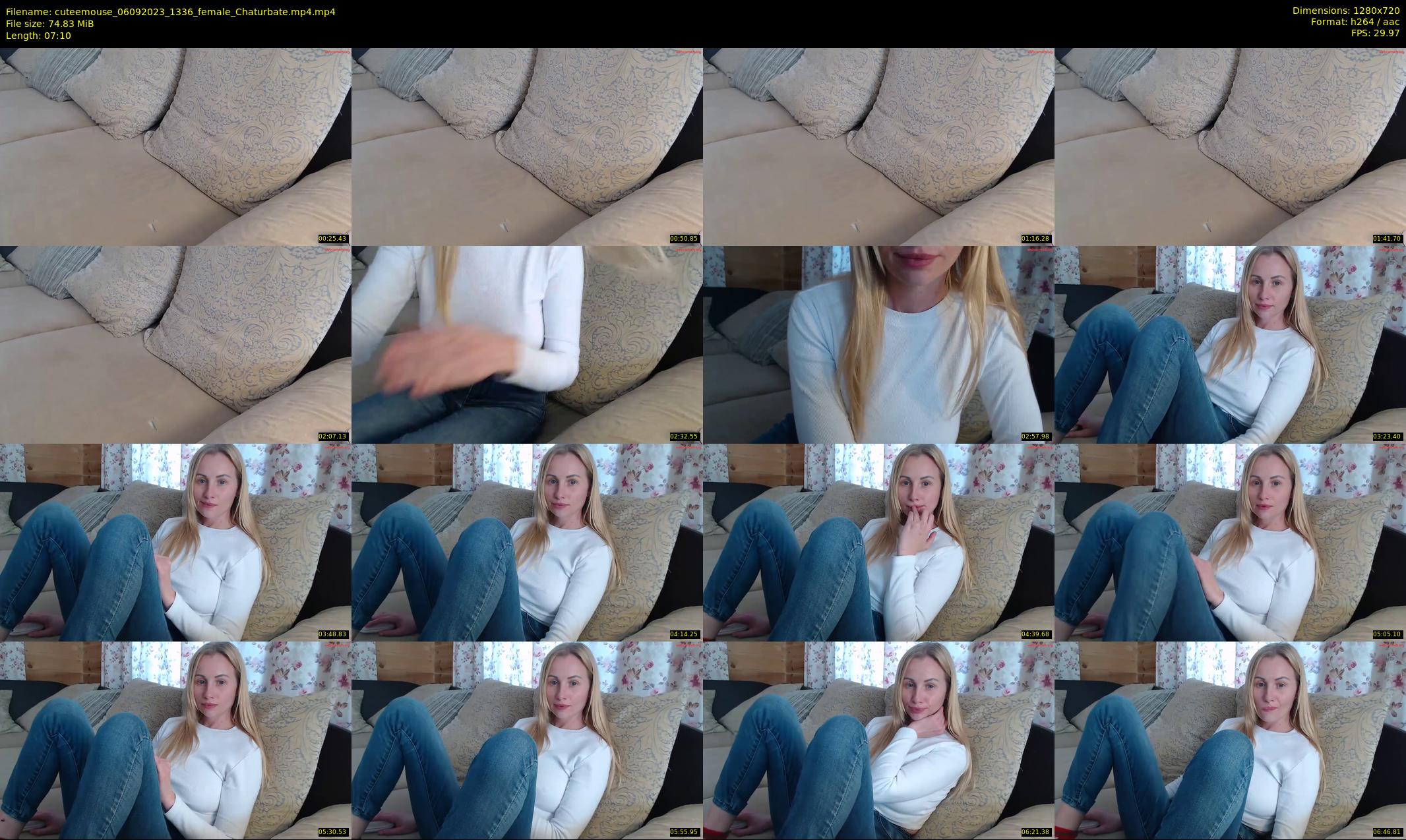 cuteemouse — 8 minute Chaturbate female cam show recording, 720p, Sep 6, 2023