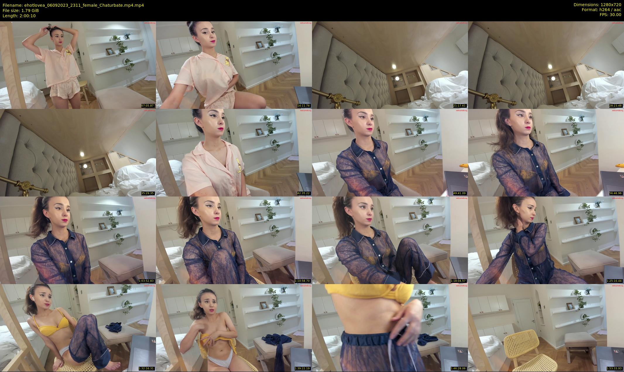 ehotlovea — 121 minute Chaturbate female cam show recording, 720p, Sep 6, 2023