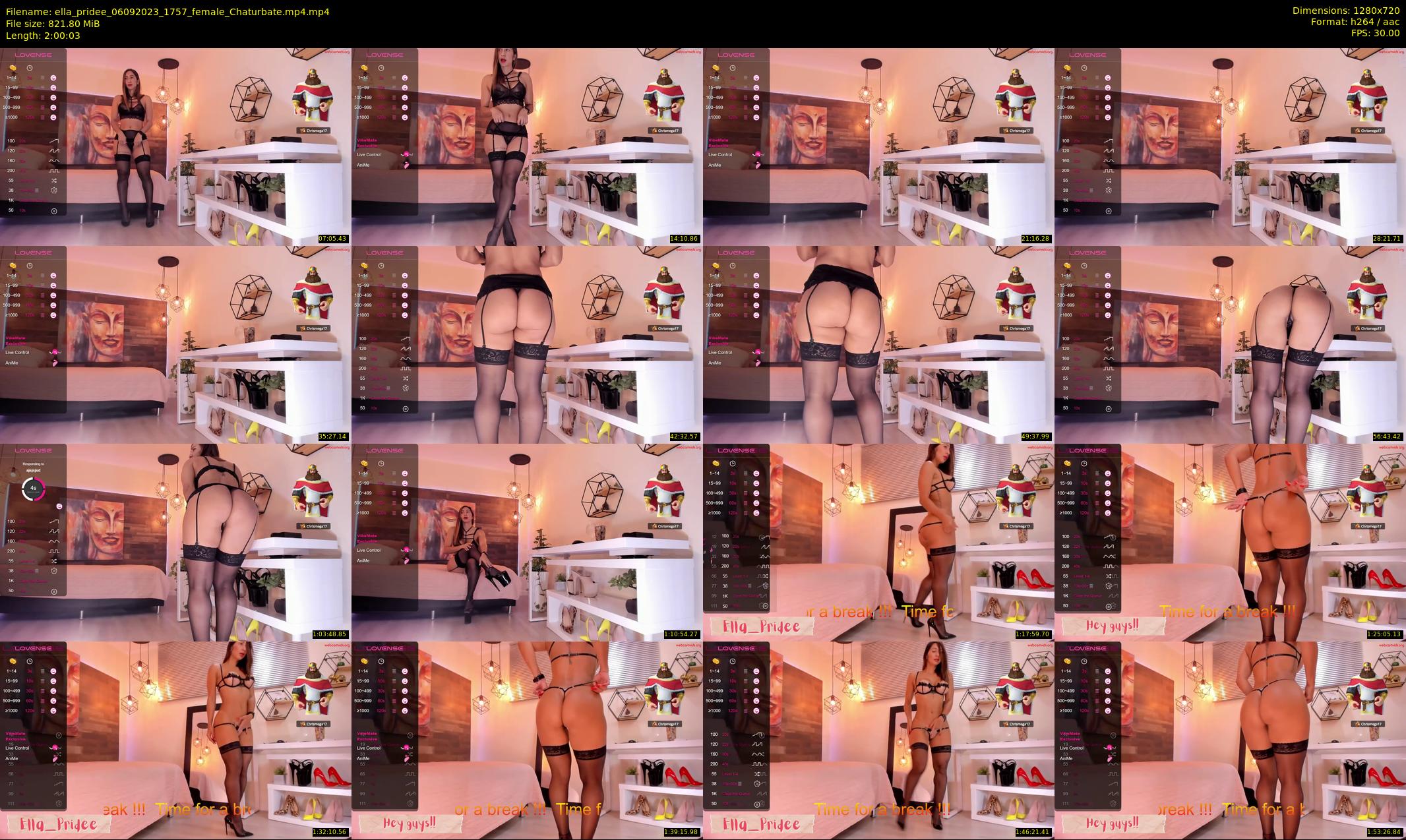 ella_pridee — 121 minute Chaturbate female cam show recording, 720p, Sep 6, 2023