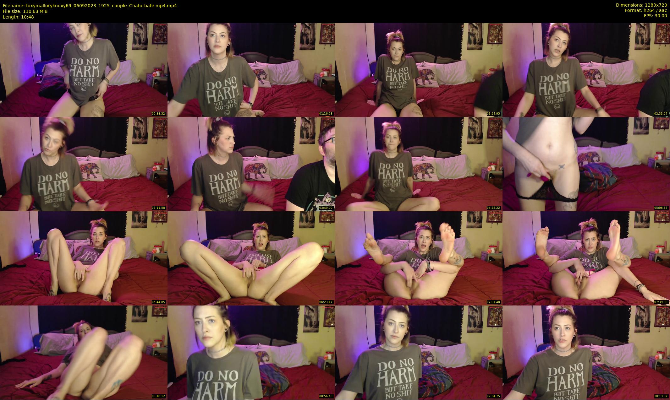foxymalloryknoxy69 — 11 minute Chaturbate couple cam show recording, 720p, Sep 6, 2023