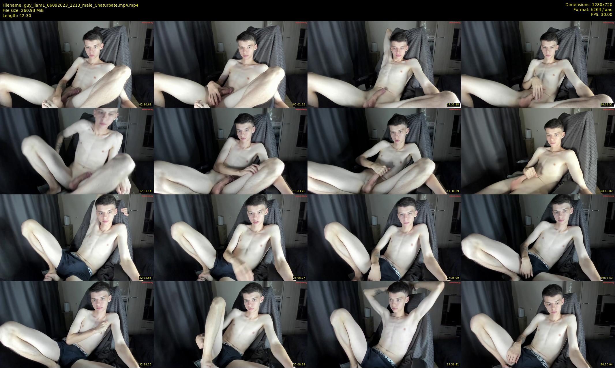 guy_liam1 — 43 minute Chaturbate male cam show recording, 720p, Sep 6, 2023