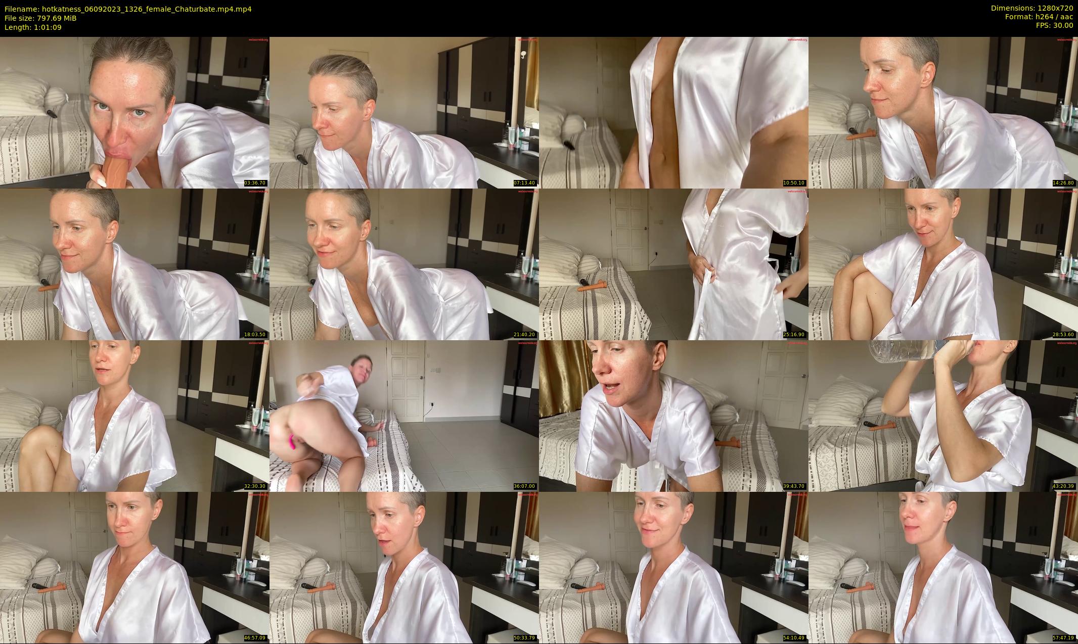 hotkatness — 62 minute Chaturbate female cam show recording, 720p, Sep 6, 2023