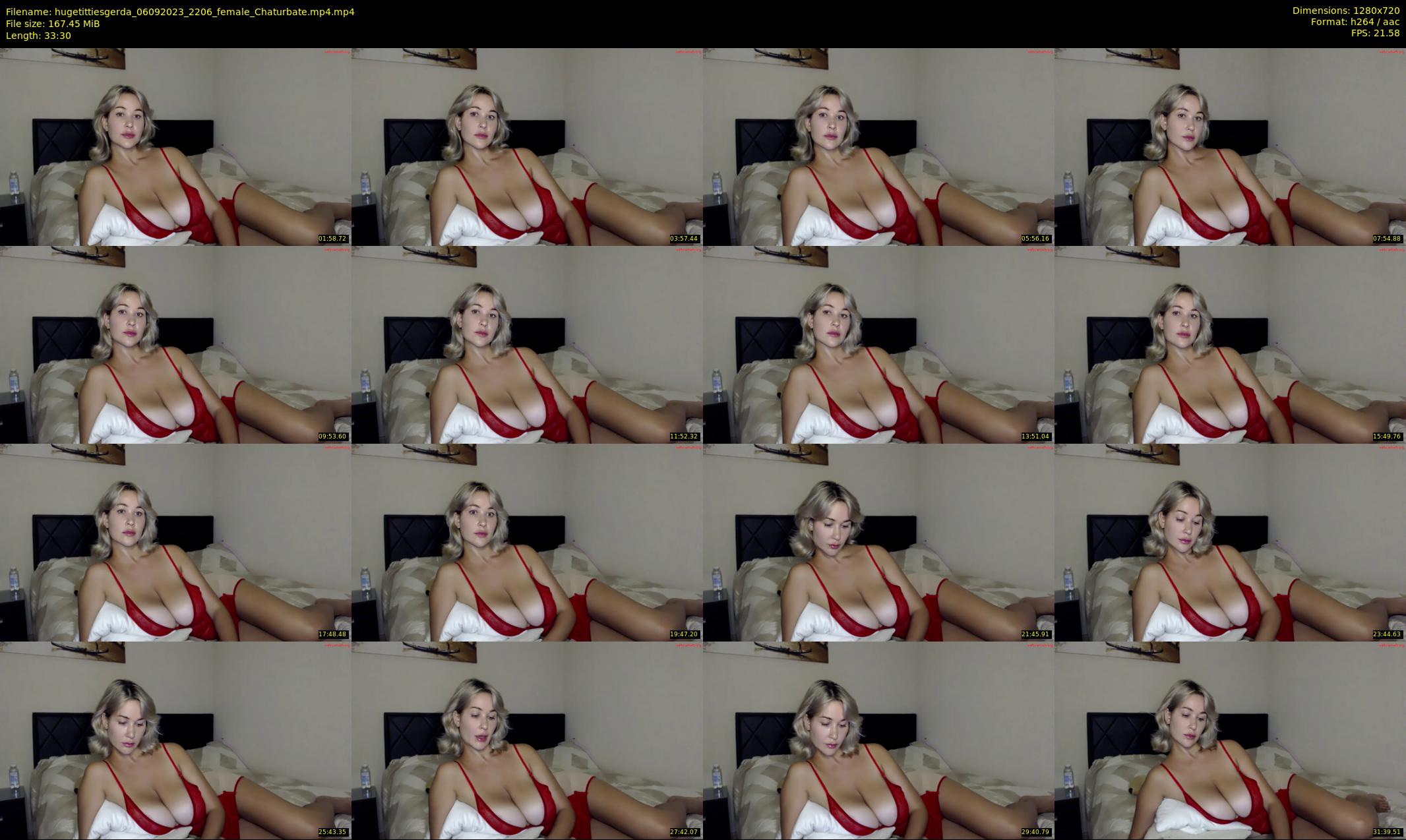 hugetittiesgerda — 34 minute Chaturbate female cam show recording, 720p, Sep 6, 2023