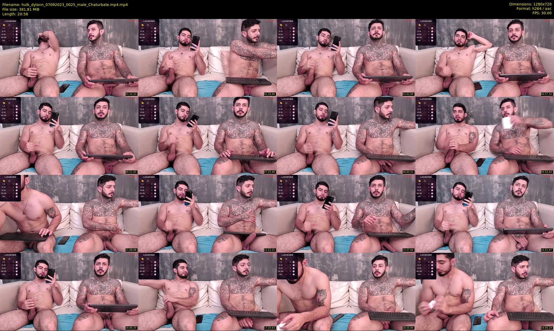 hulk_dylann — 21 minute Chaturbate male cam show recording, 720p, Sep 7, 2023