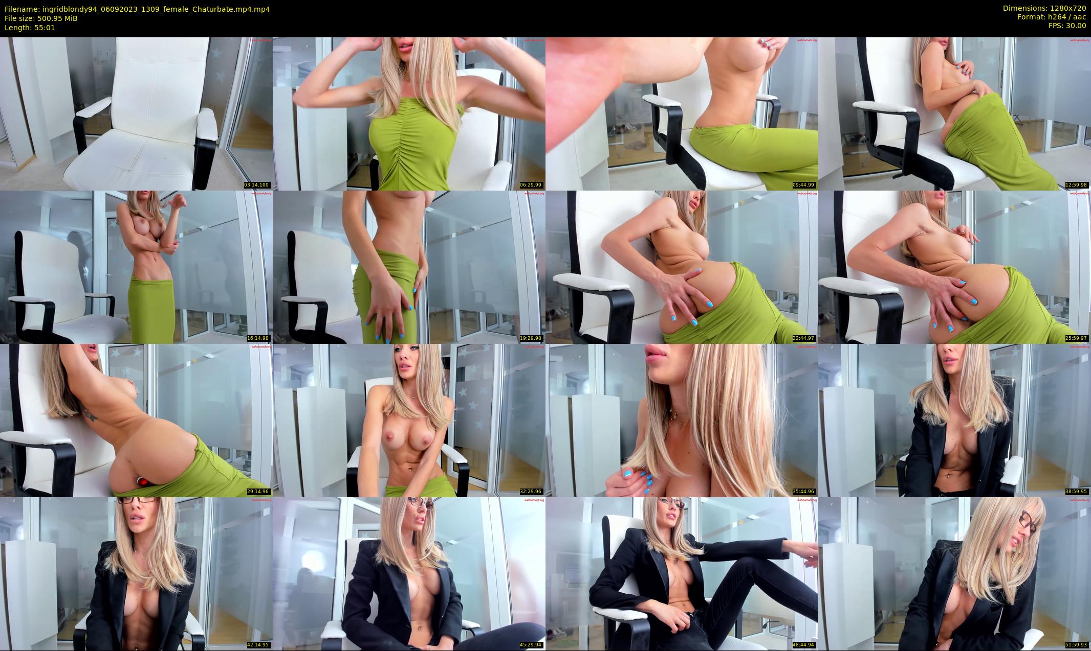 ingridblondy94 — 56 minute Chaturbate female cam show recording, 720p, Sep 6, 2023