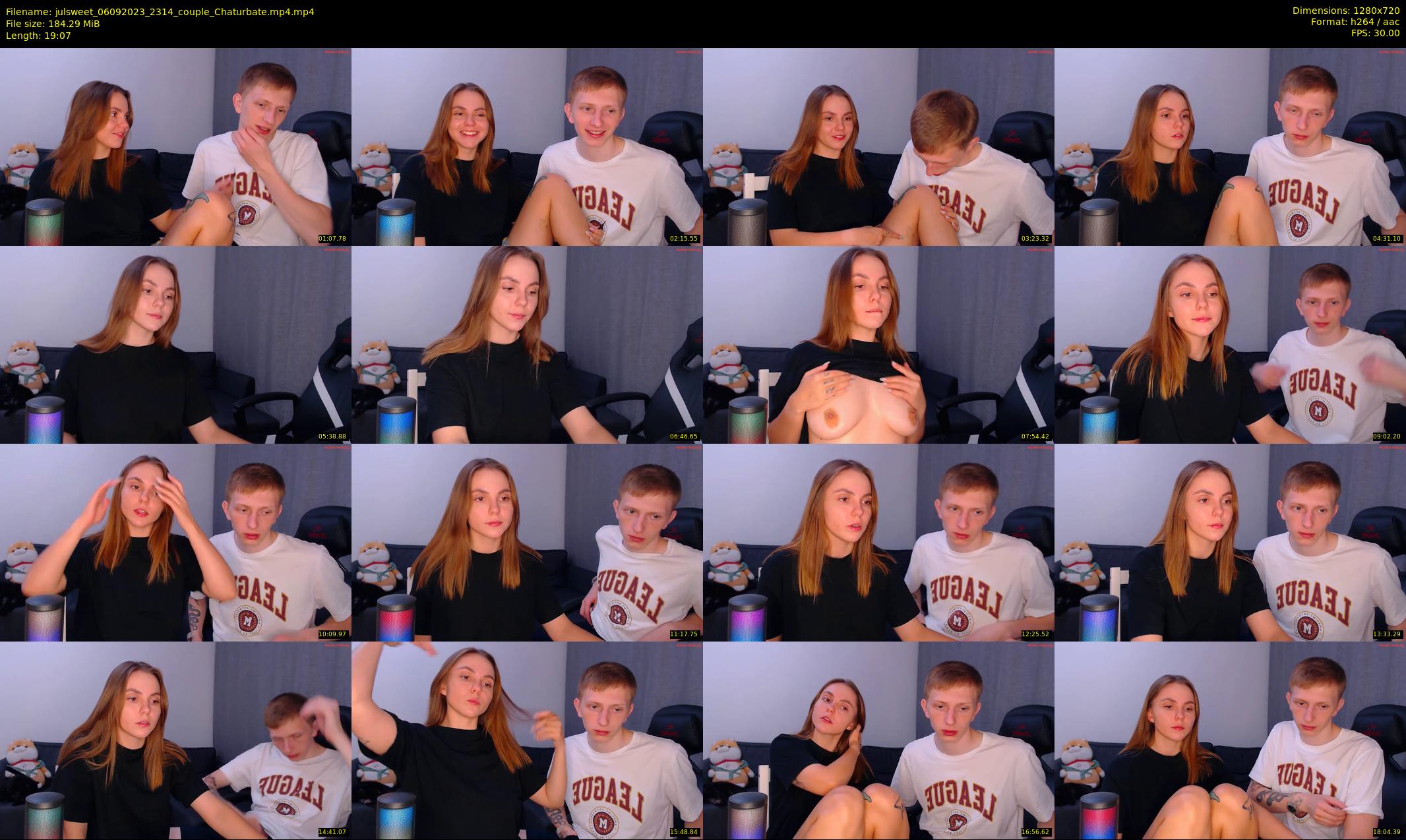 julsweet — 20 minute Chaturbate male cam show recording, 720p, Sep 6, 2023