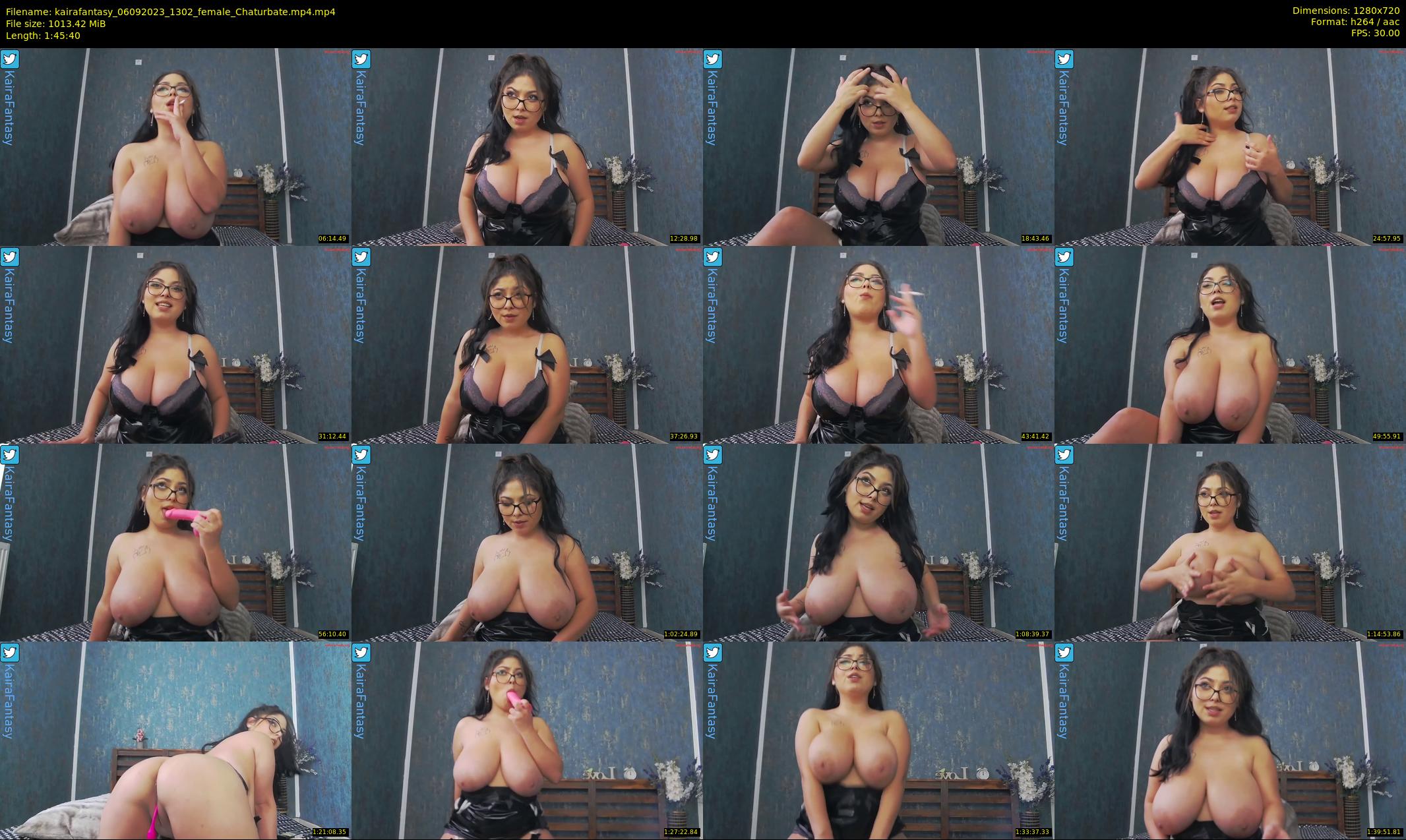kairafantasy — 106 minute Chaturbate female cam show recording, 720p, Sep 6, 2023