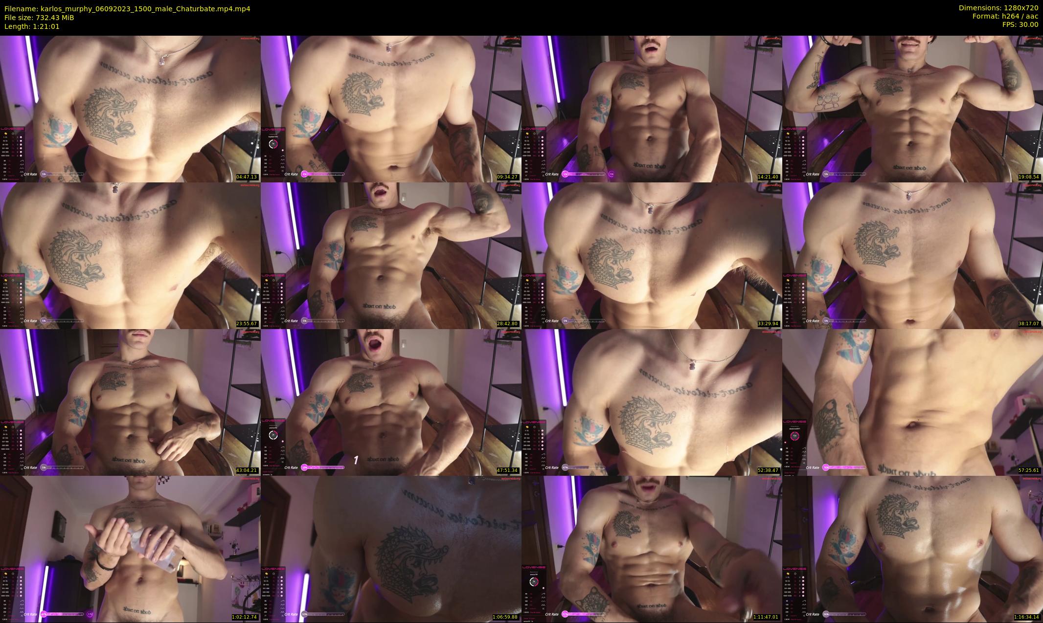 karlos_murphy — 82 minute Chaturbate male cam show recording, 720p, Sep 6, 2023