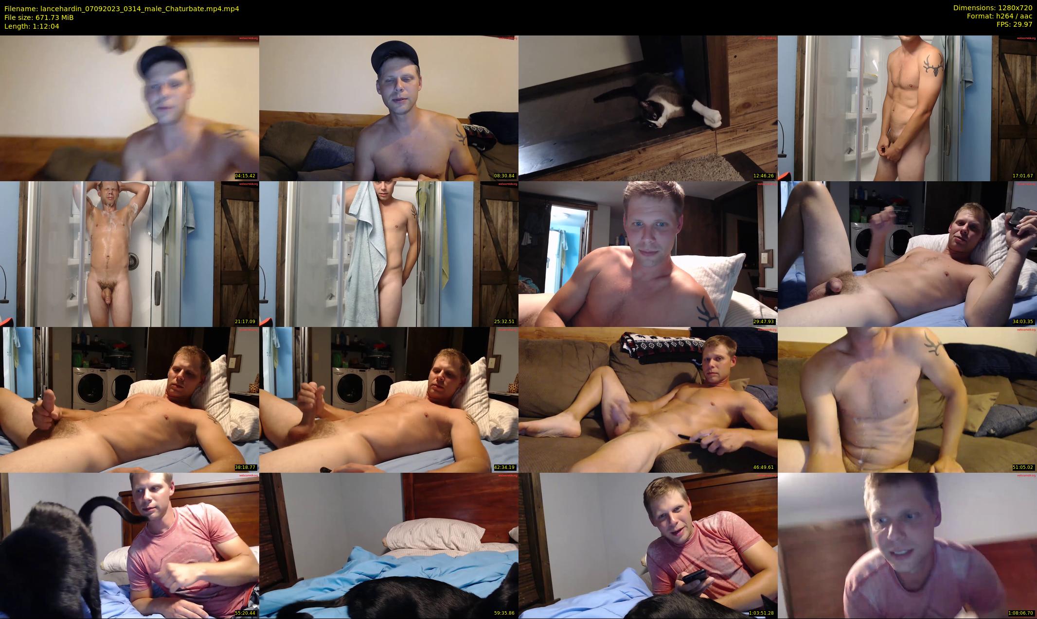 lancehardin — 73 minute Chaturbate male cam show recording, 720p, Sep 7, 2023