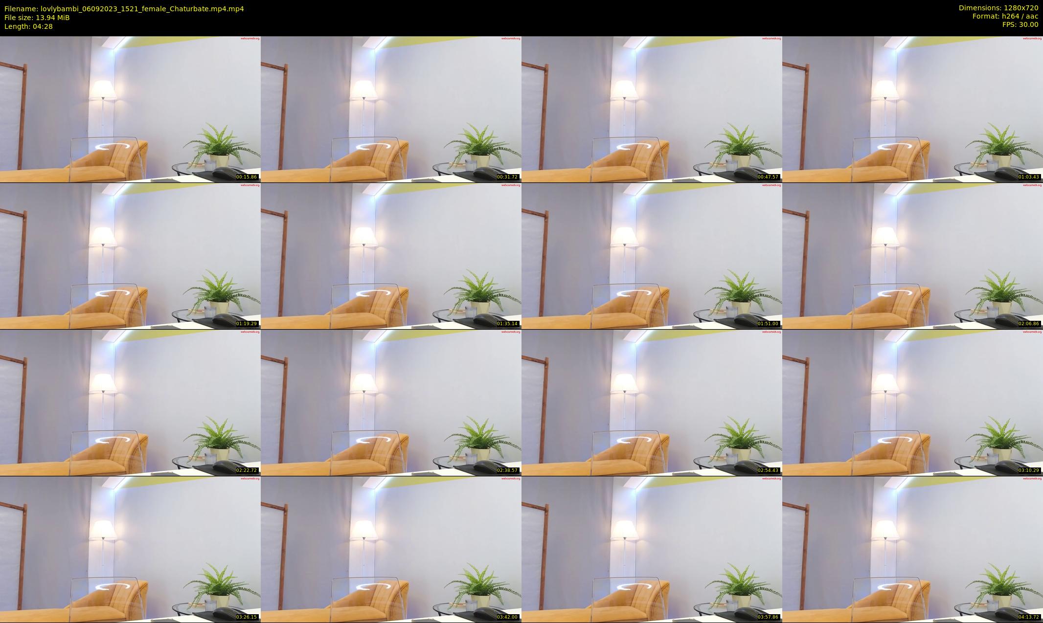 lovlybambi — 5 minute Chaturbate female cam show recording, 720p, Sep 6, 2023