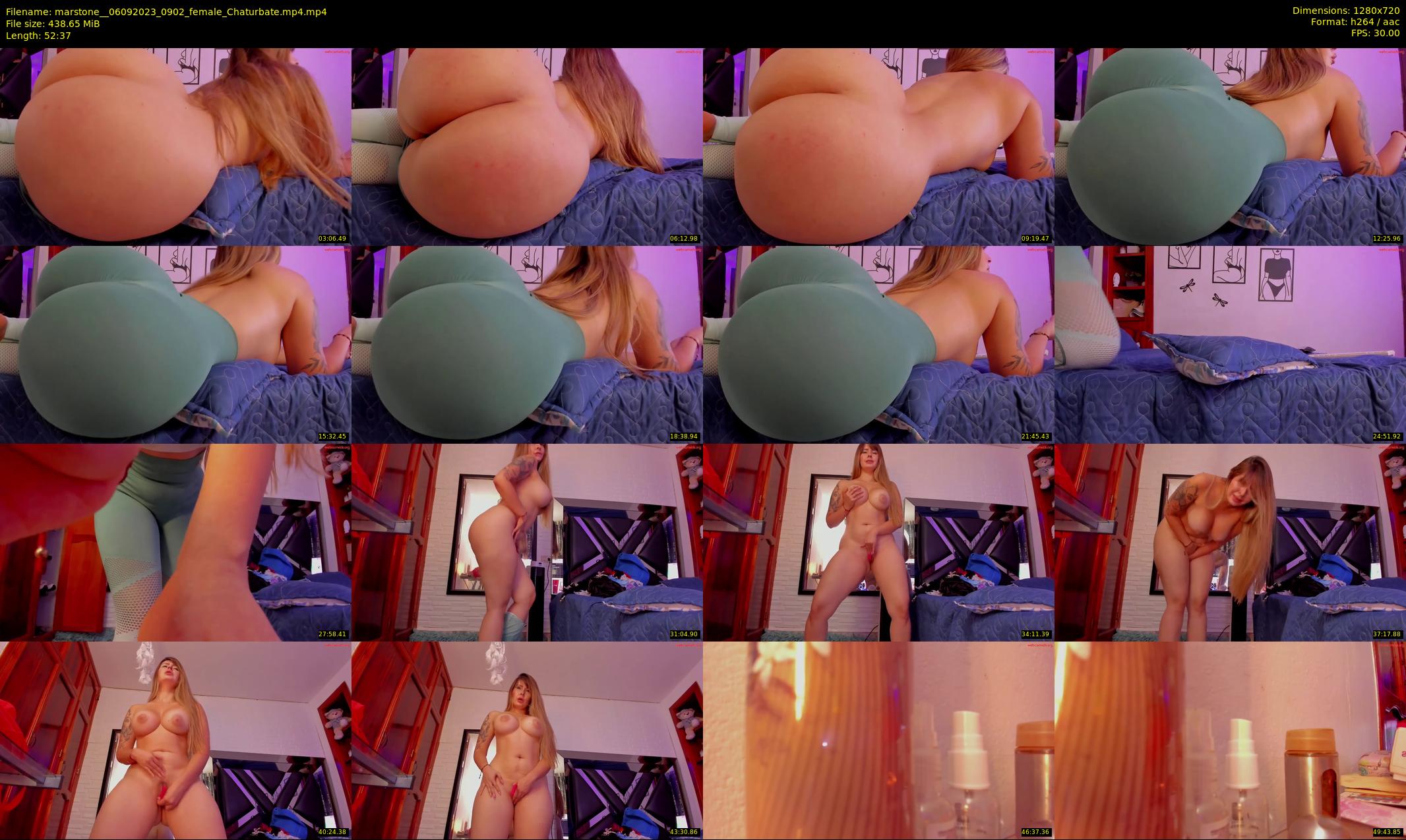 marstone_ — 53 minute Chaturbate female cam show recording, 720p, Sep 6, 2023