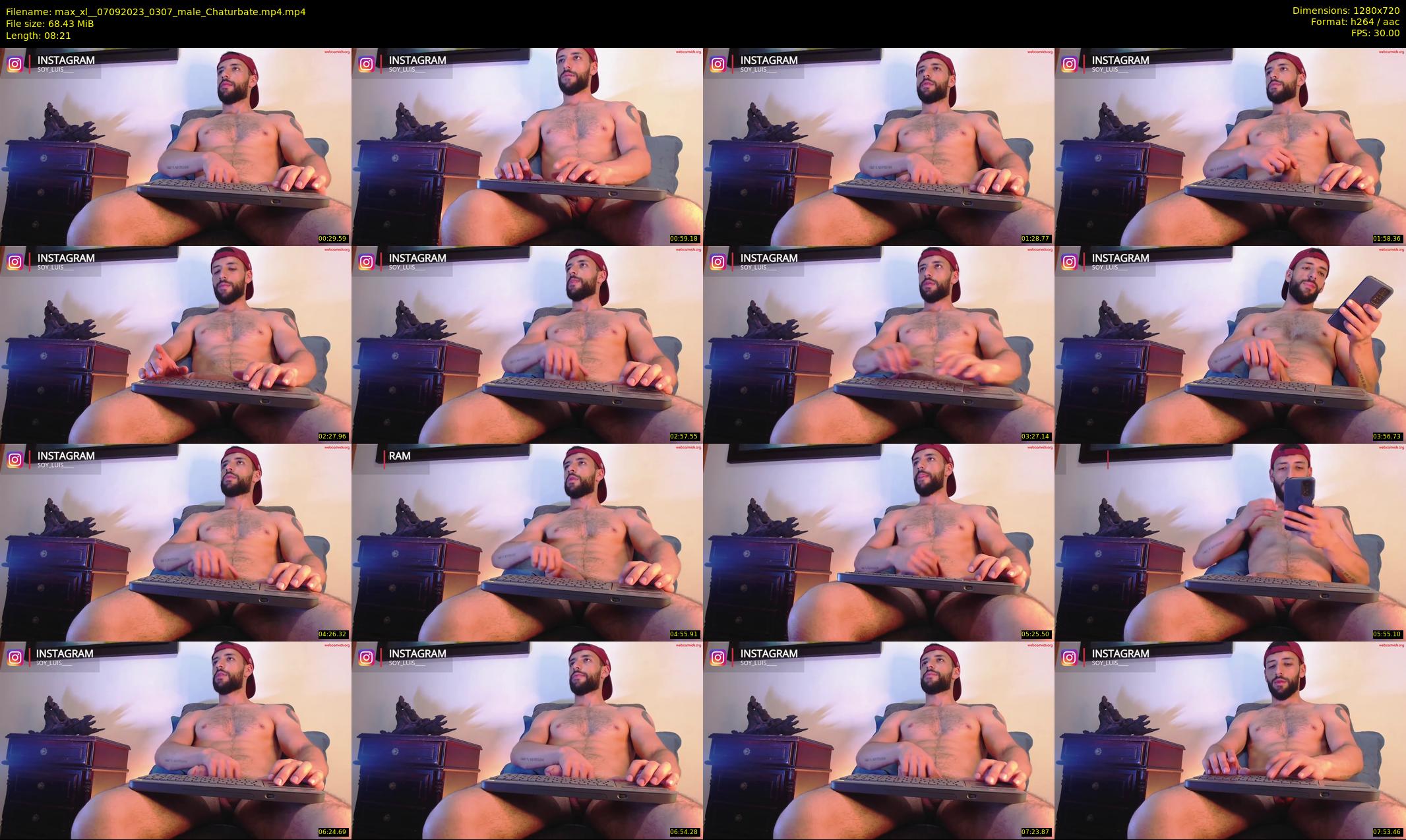 max_xl_ — 9 minute Chaturbate male cam show recording, 720p, Sep 7, 2023