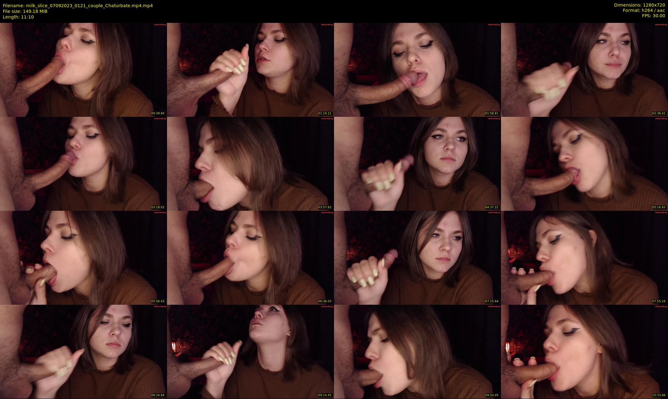 milk_slice — 12 minute Chaturbate couple cam show recording, 720p, Sep 7, 2023