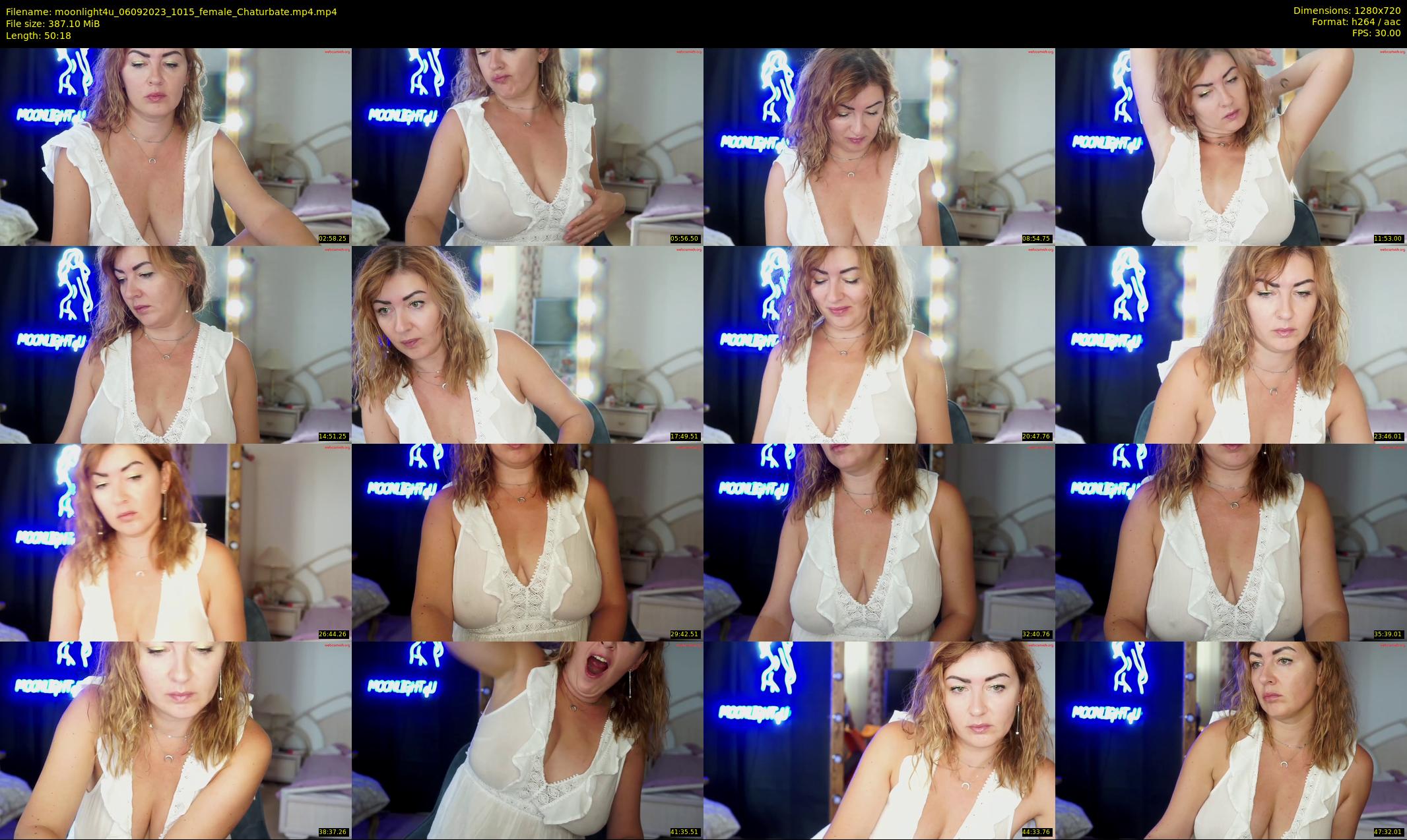 moonlight4u — 51 minute Chaturbate female cam show recording, 720p, Sep 6, 2023