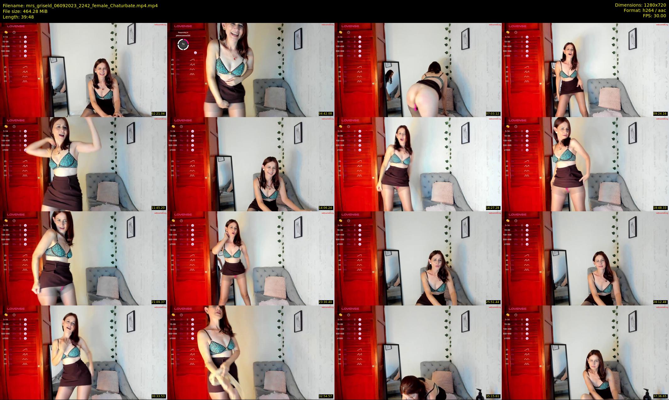 mrs_griseld — 40 minute Chaturbate female cam show recording, 720p, Sep 6, 2023