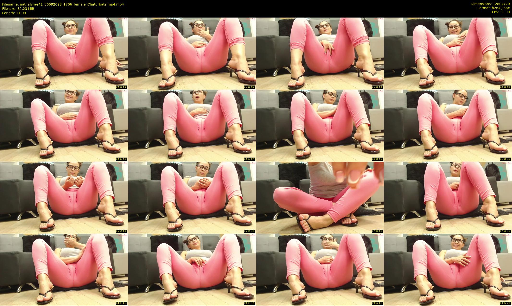 nathalyrae41 — 12 minute Chaturbate female cam show recording, 720p, Sep 6, 2023