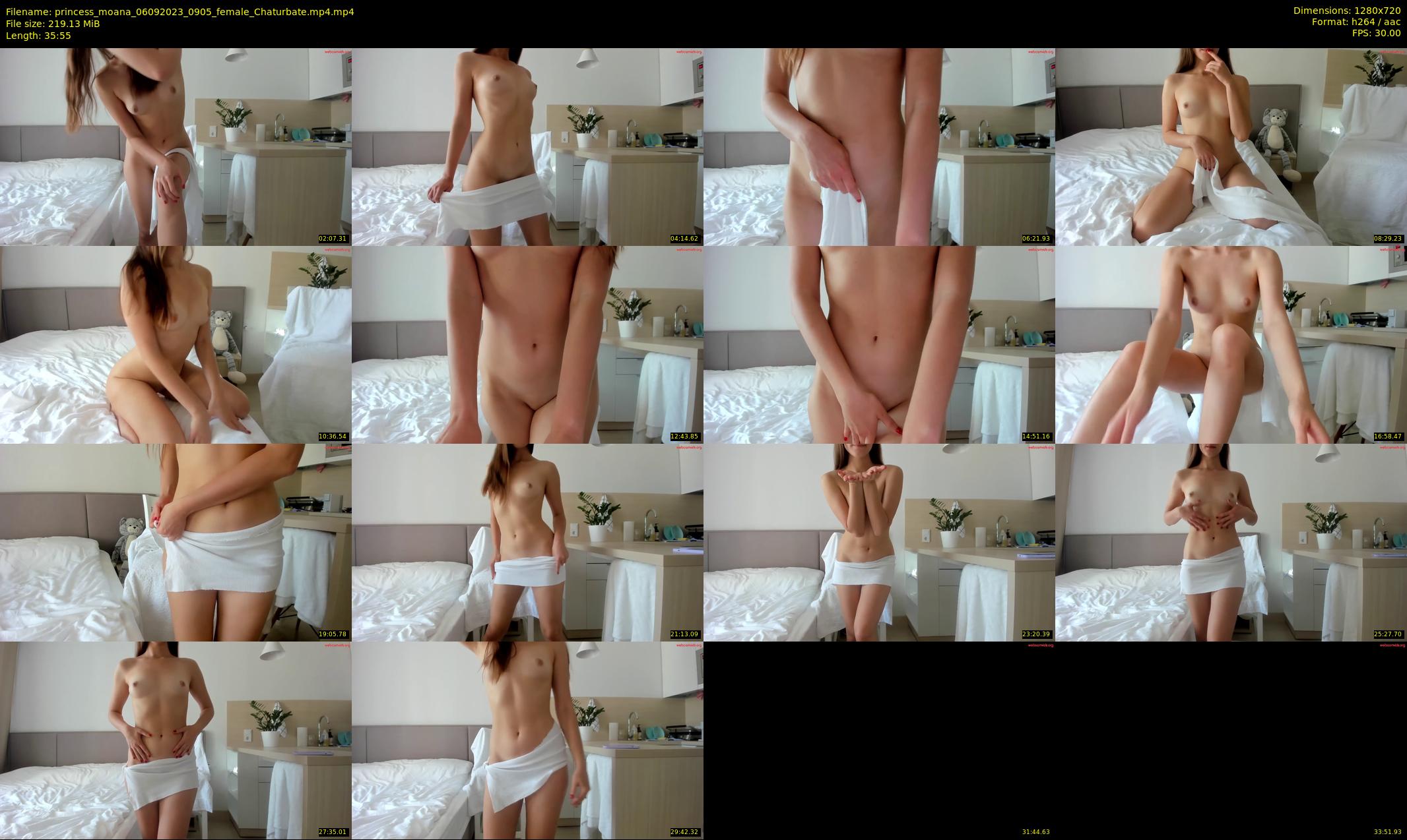 princess_moana — 36 minute Chaturbate female cam show recording, 720p, Sep 6, 2023