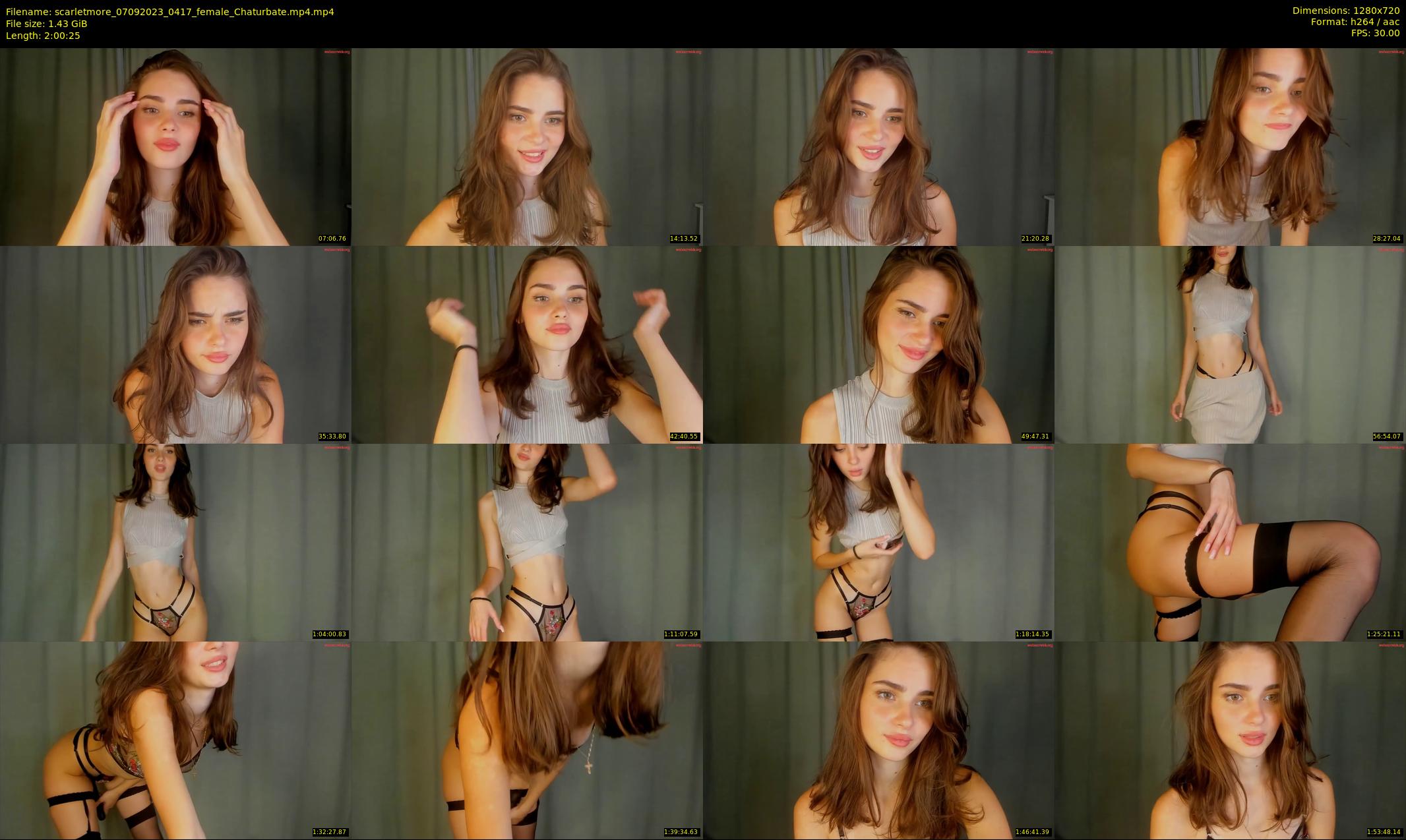 scarletmore — 121 minute Chaturbate female cam show recording, 720p, Sep 7, 2023