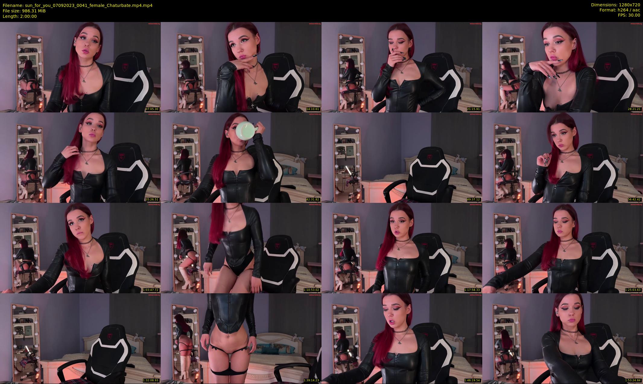 sun_for_you — 120 minute Chaturbate female cam show recording, 720p, Sep 7, 2023