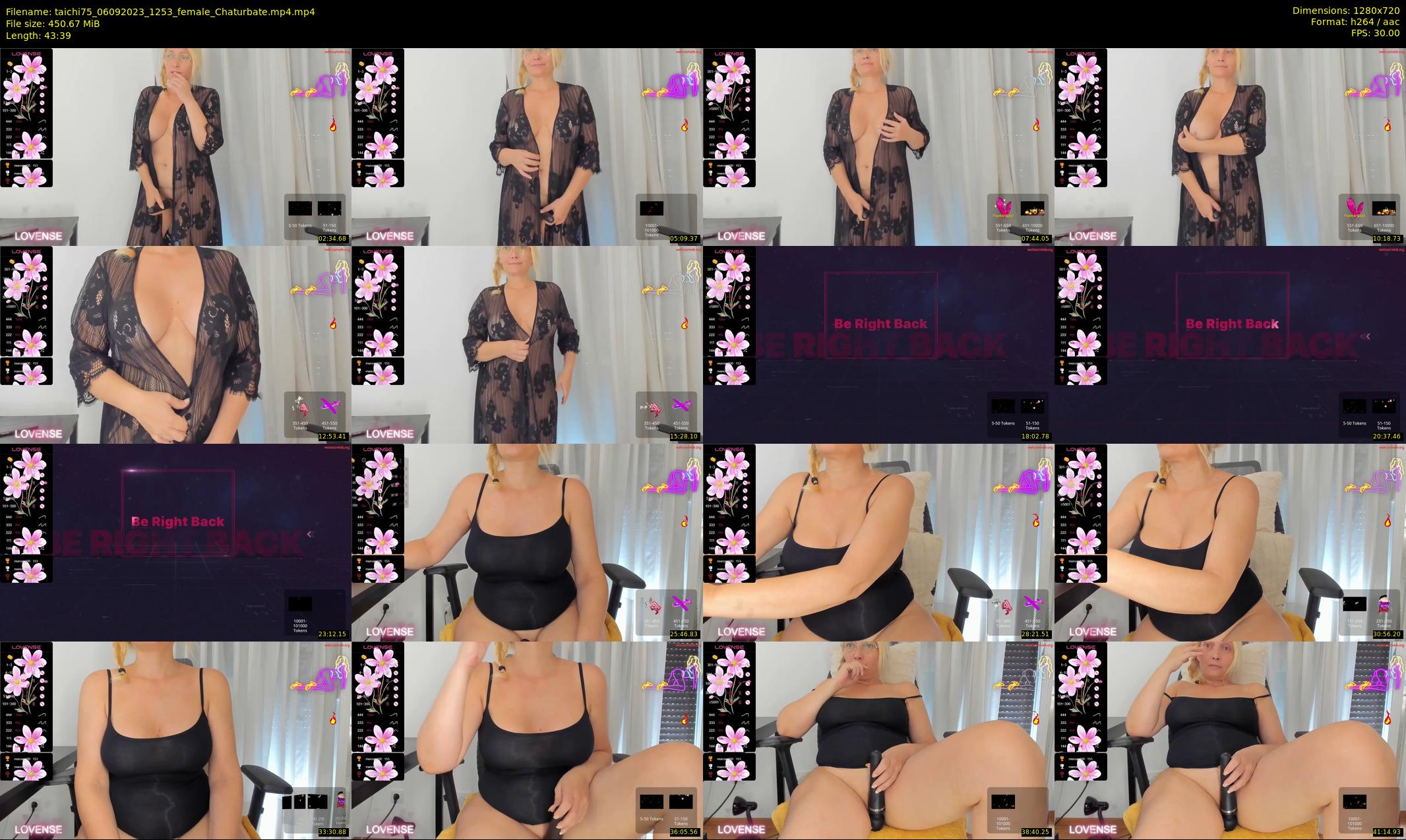 taichi75 — 44 minute Chaturbate female cam show recording, 720p, Sep 6, 2023