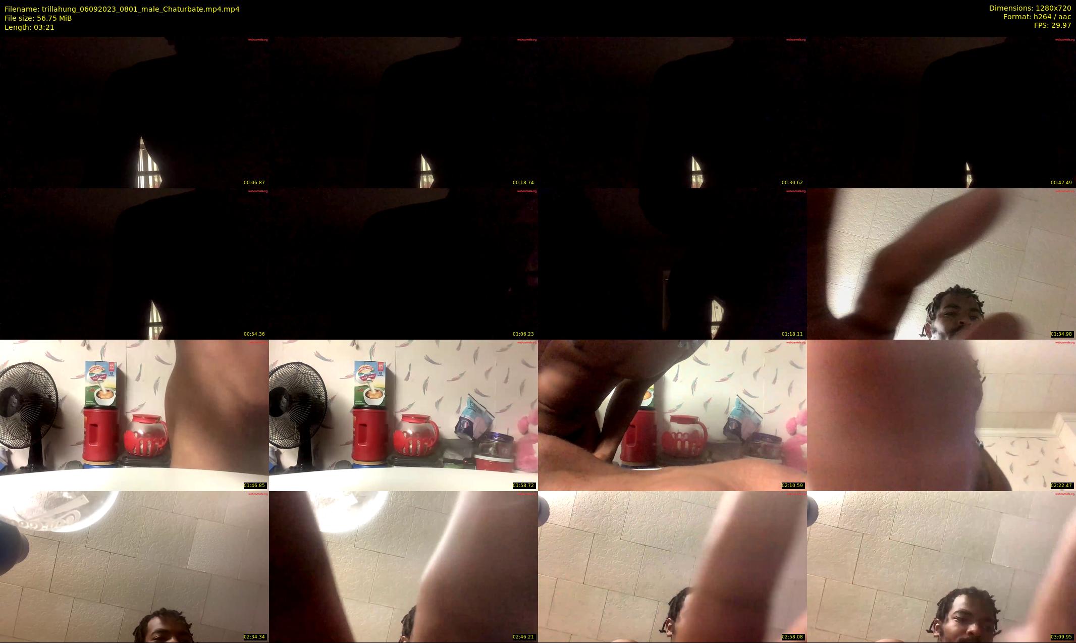 trillahung — 4 minute Chaturbate male cam show recording, 720p, Sep 6, 2023