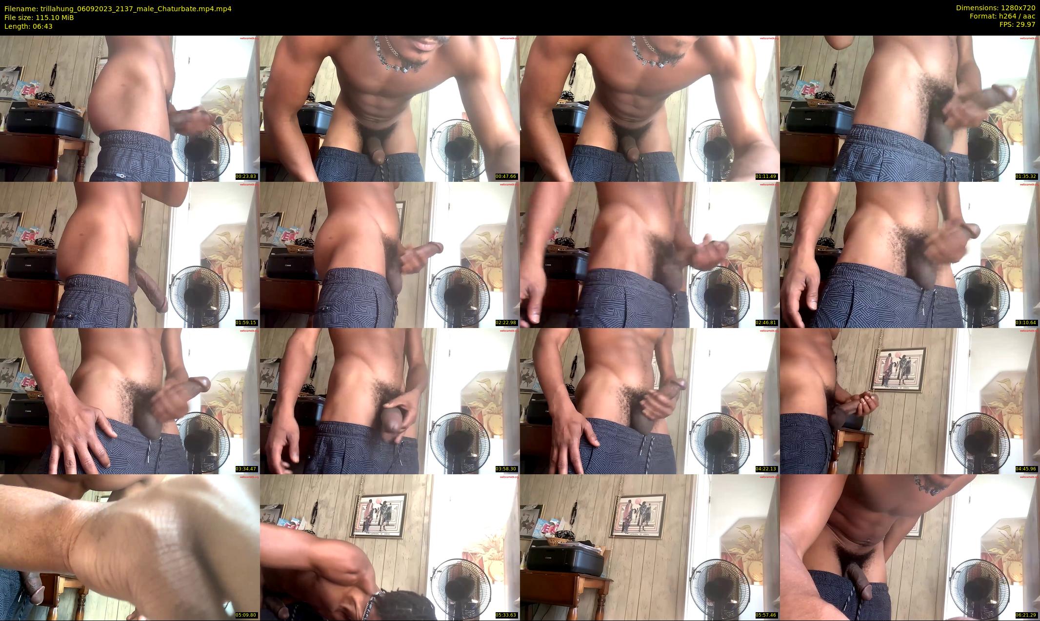 trillahung — 7 minute Chaturbate male cam show recording, 720p, Sep 6, 2023